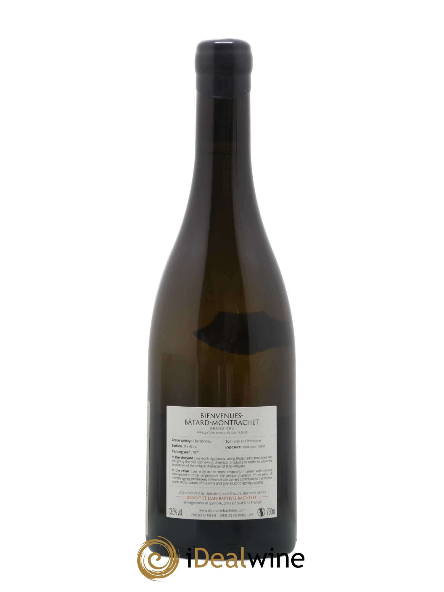 Bienvenues-Bâtard-Montrachet Grand Cru Jean-Claude Bachelet (Domaine) 2019 - Lot de 1 bouteille - 1