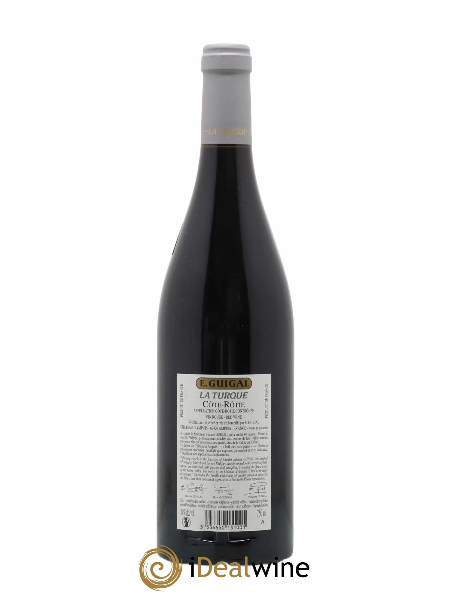 Côte-Rôtie La Turque Guigal 2017 - Lot de 1 bouteille - 1