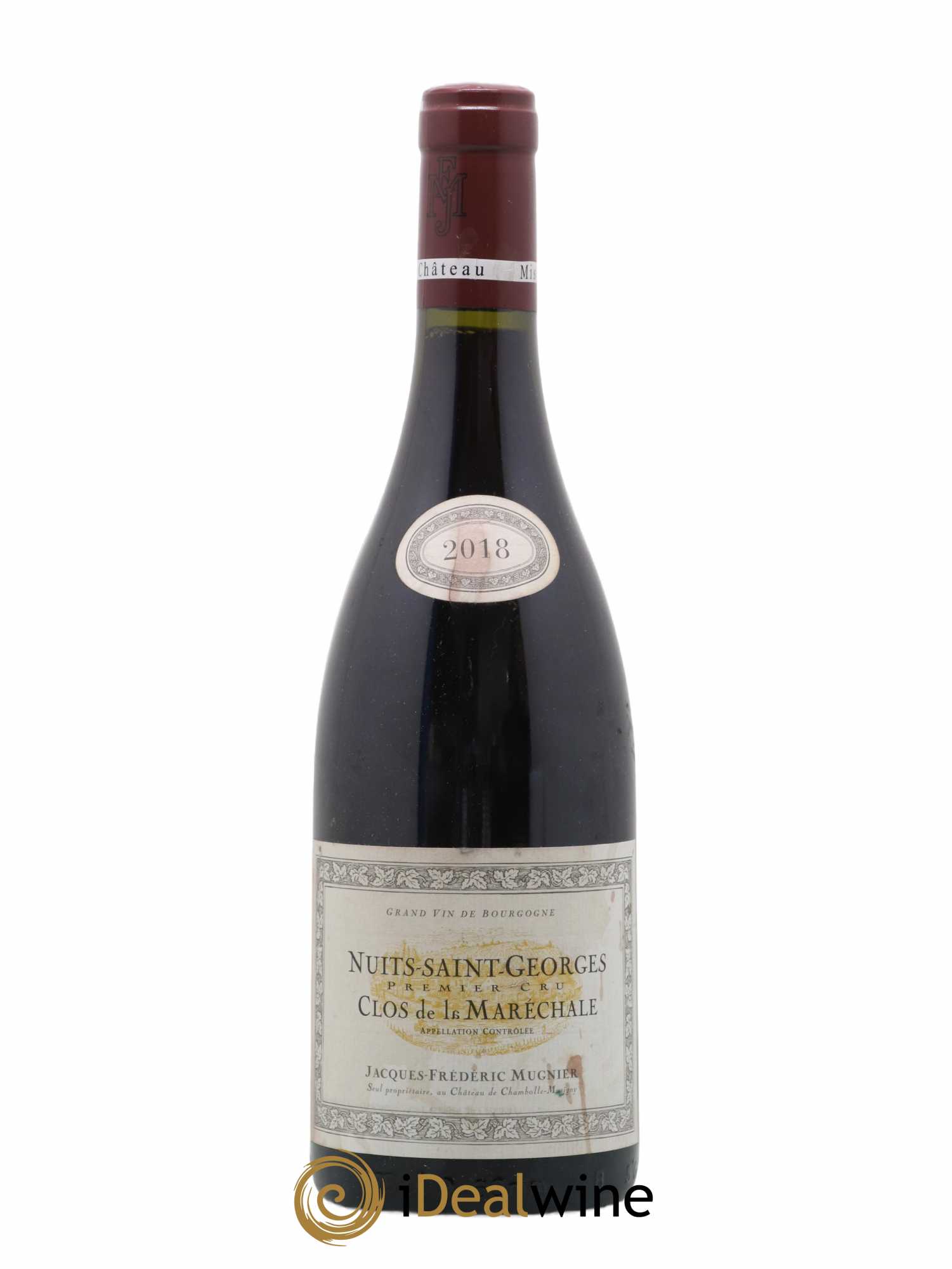 Nuits-Saint-Georges 1er Cru Clos de La Maréchale Jacques-Frédéric Mugnier 2018 - Lot de 1 bouteille - 0