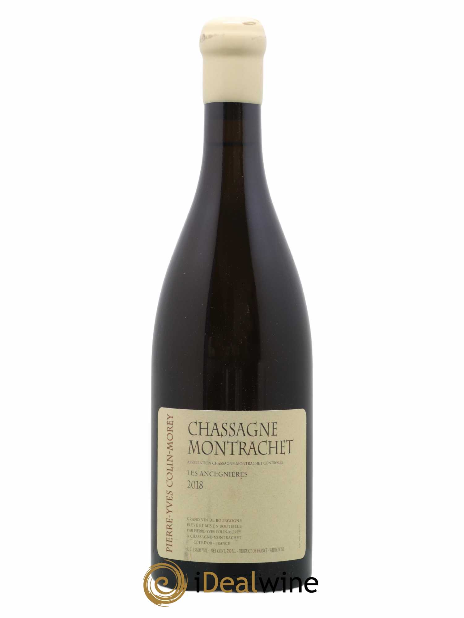 Chassagne-Montrachet Les Ancégnières Pierre-Yves Colin Morey 2018 - Lot de 1 bouteille - 0