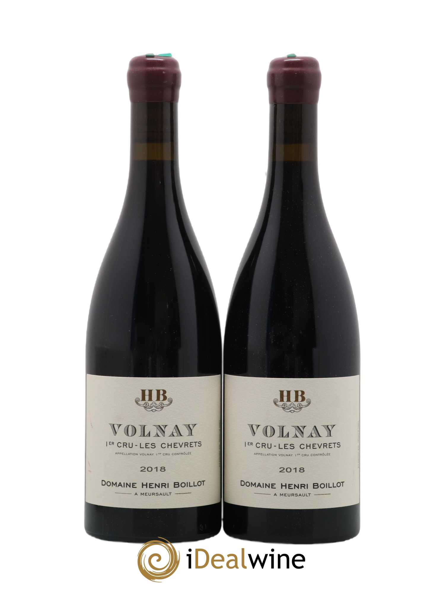 Volnay 1er Cru Les Chevrets Henri Boillot (Domaine) 2018 - Lot of 2 bottles - 0