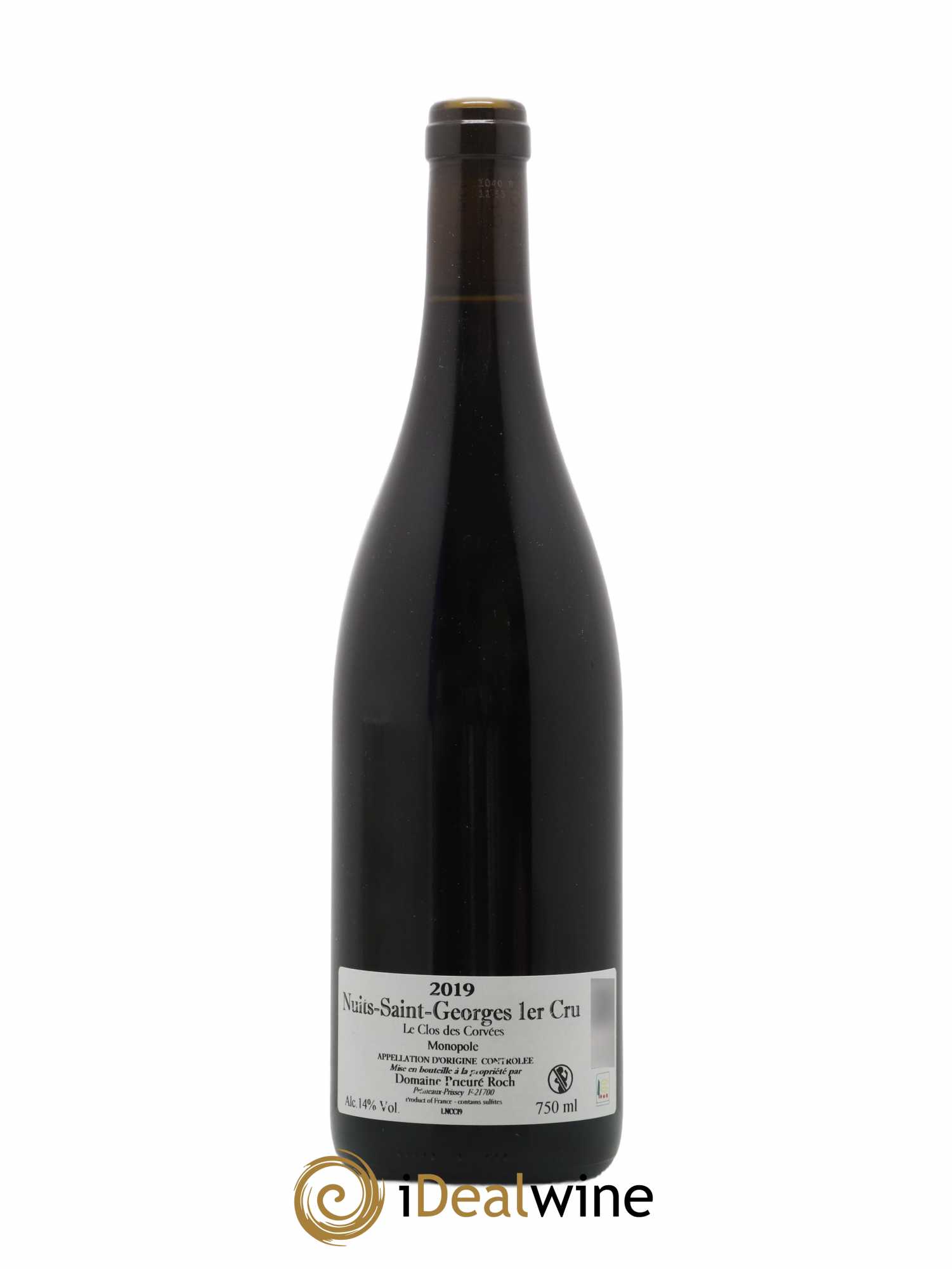 Nuits-Saint-Georges 1er Cru Le Clos des Corvées Prieuré Roch 2019 - Lot de 1 bouteille - 1