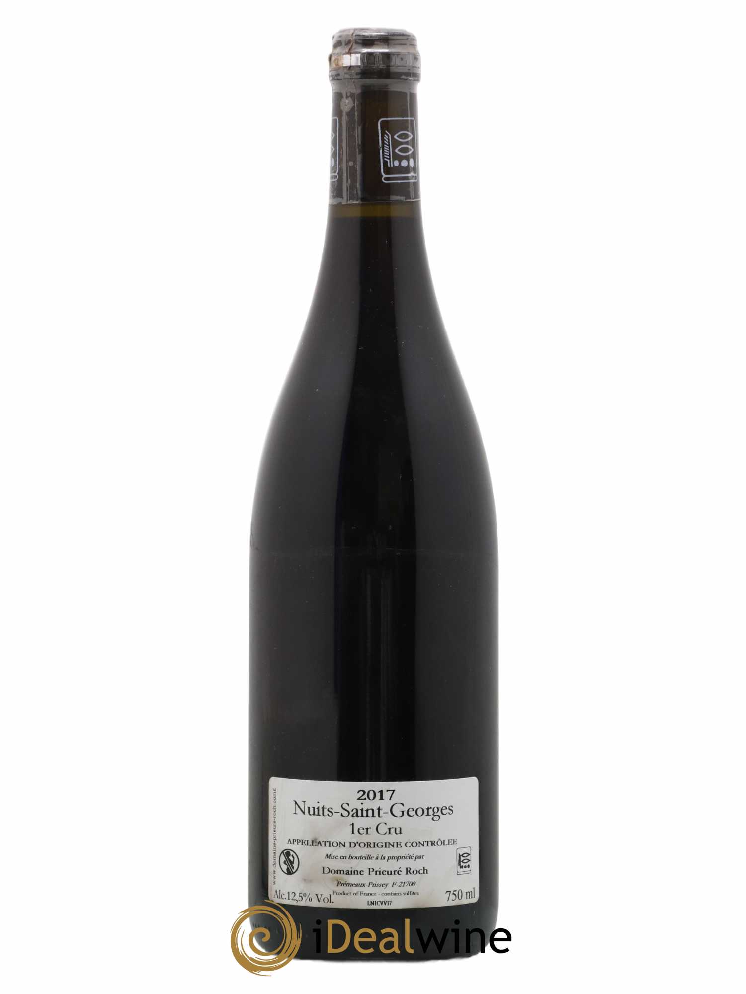 Nuits-Saint-Georges 1er Cru Vieilles Vignes Prieuré Roch 2017 - Lot de 1 bouteille - 1