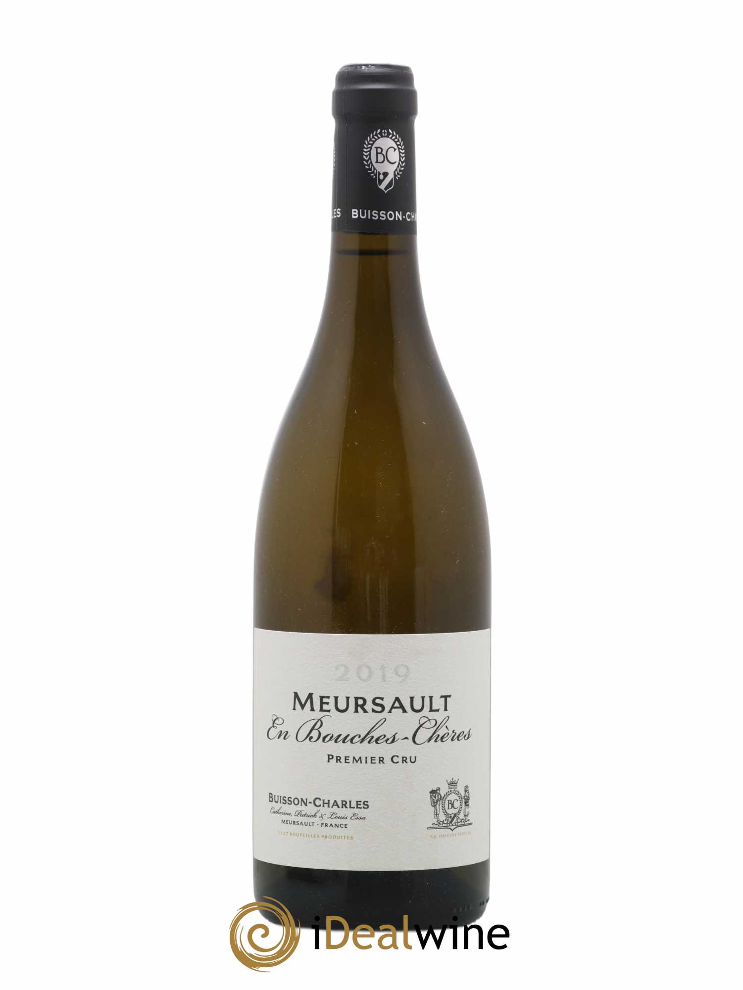 Meursault 1er Cru Bouches Chères Buisson-Charles (Domaine) 2019 - Posten von 1 Flasche - 0