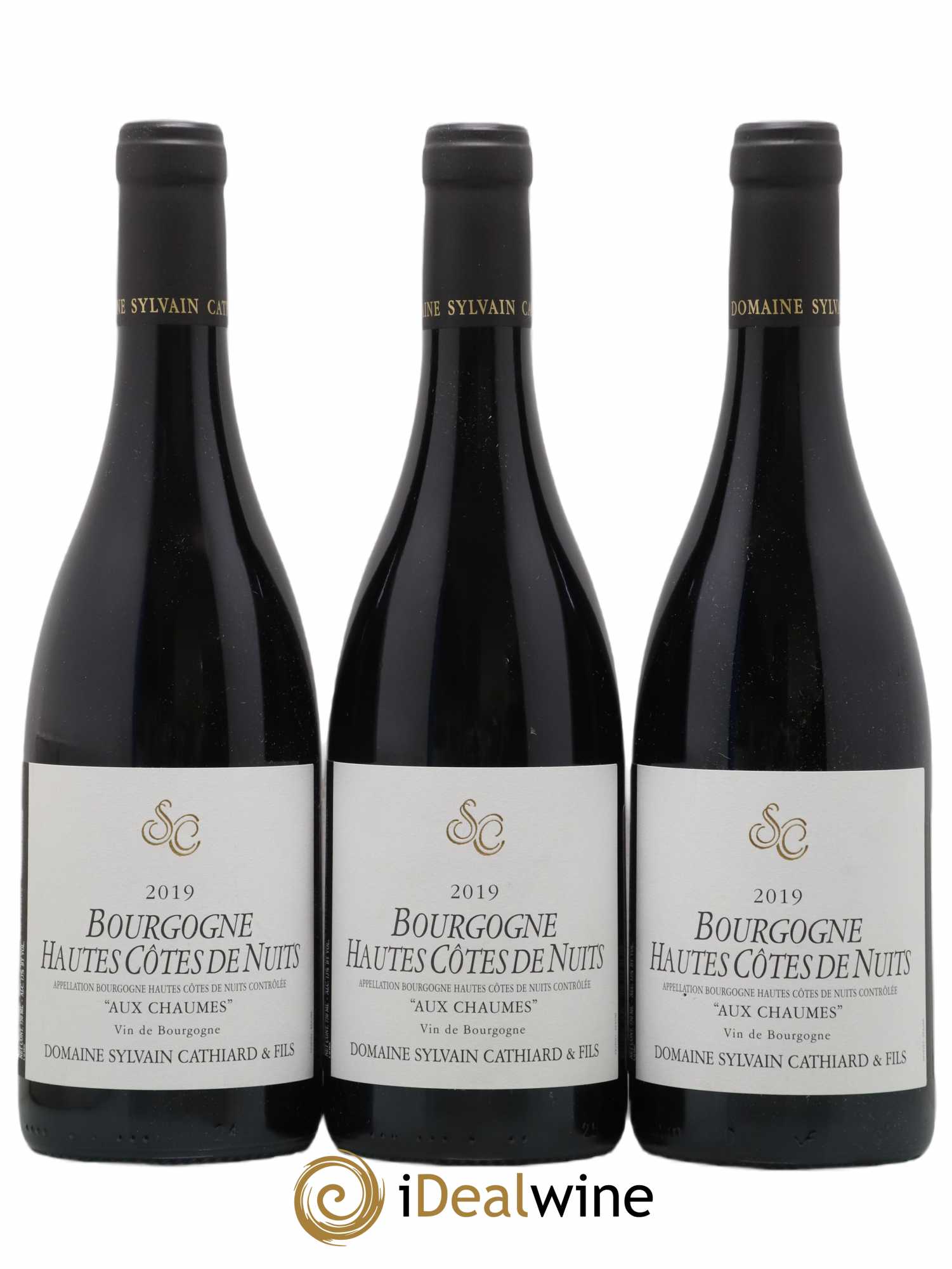 Hautes-Côtes de Nuits Aux Chaumes Sylvain Cathiard & Fils 2019 - Lot de 3 bouteilles - 0