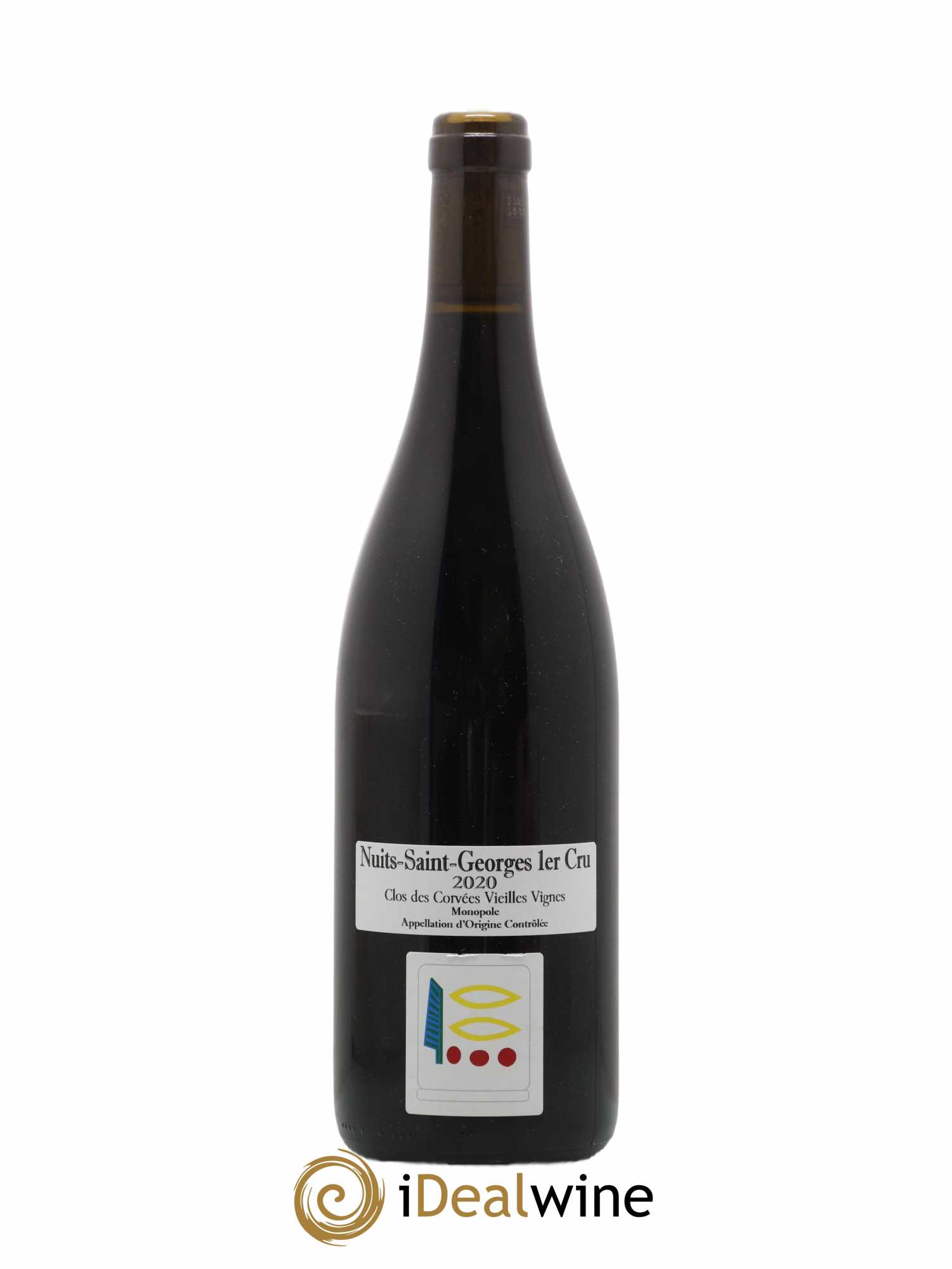 Nuits-Saint-Georges 1er Cru Le Clos des Corvées Vieilles Vignes Prieuré Roch 2020 - Lot de 1 bouteille - 0