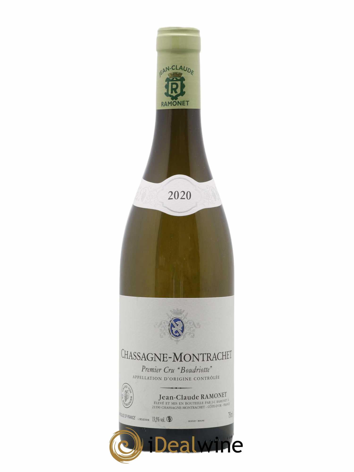 Chassagne-Montrachet 1er Cru Boudriotte Ramonet (Domaine) 2020 - Lot de 1 bouteille - 0