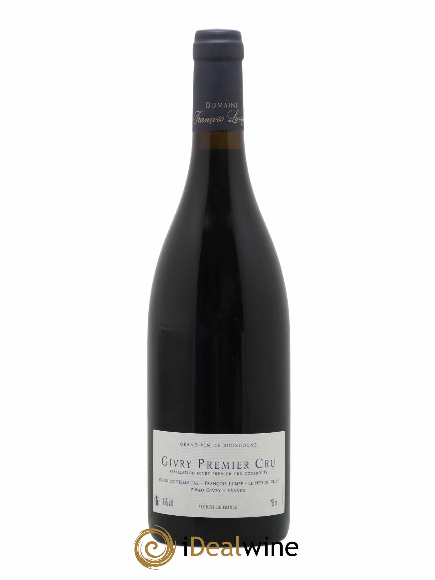Givry 1er Cru Crausot François Lumpp (Domaine) 2020 - Lot de 1 bouteille - 1