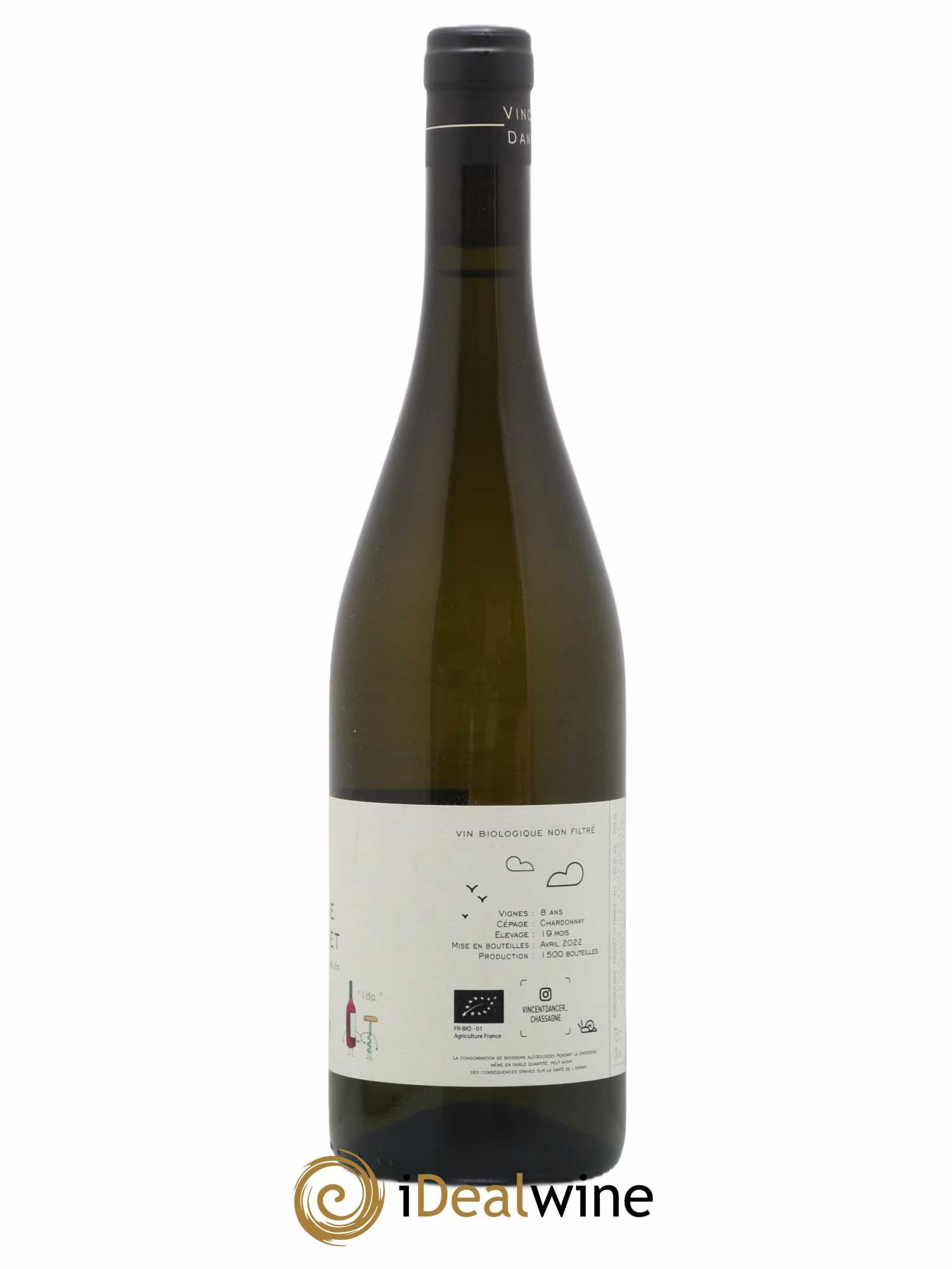 Chassagne-Montrachet 1er Cru Morgeot Vincent Dancer 2020 - Lot de 1 bouteille - 1