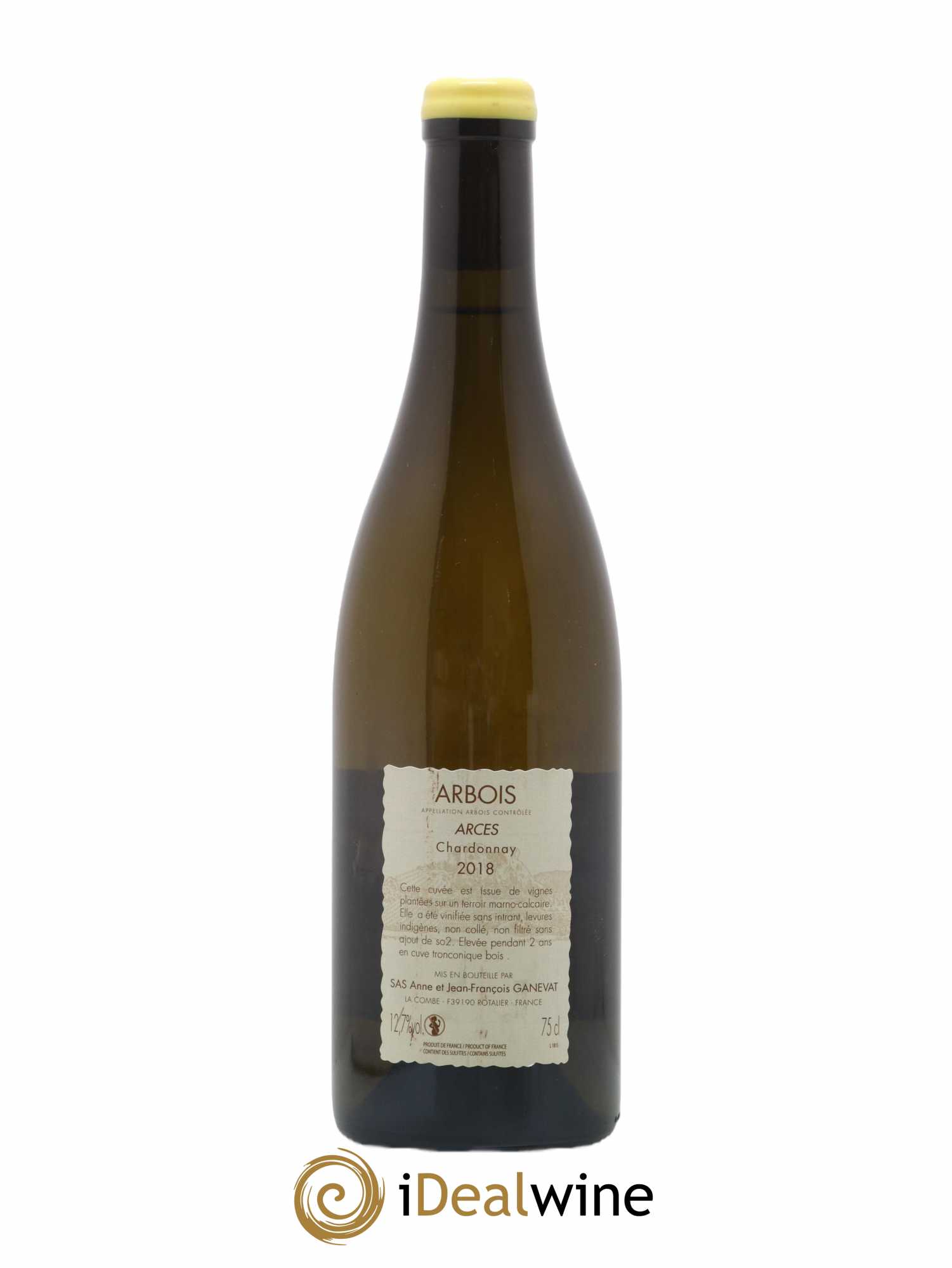 Arbois Arces Anne et Jean François Ganevat 2018 - Lot de 1 bouteille - 1