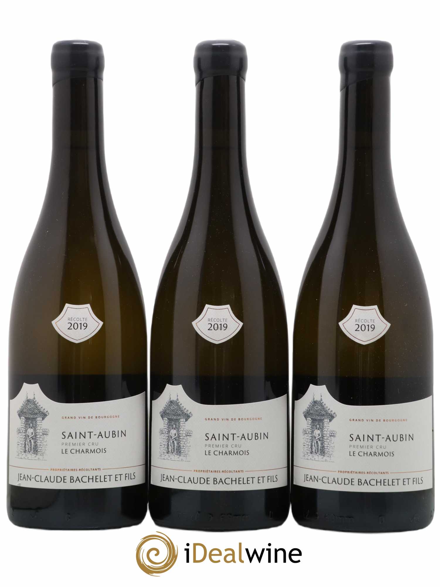 Saint-Aubin 1er Cru Le Charmois Jean-Claude Bachelet (Domaine) 2019 - Lot de 3 bouteilles - 0