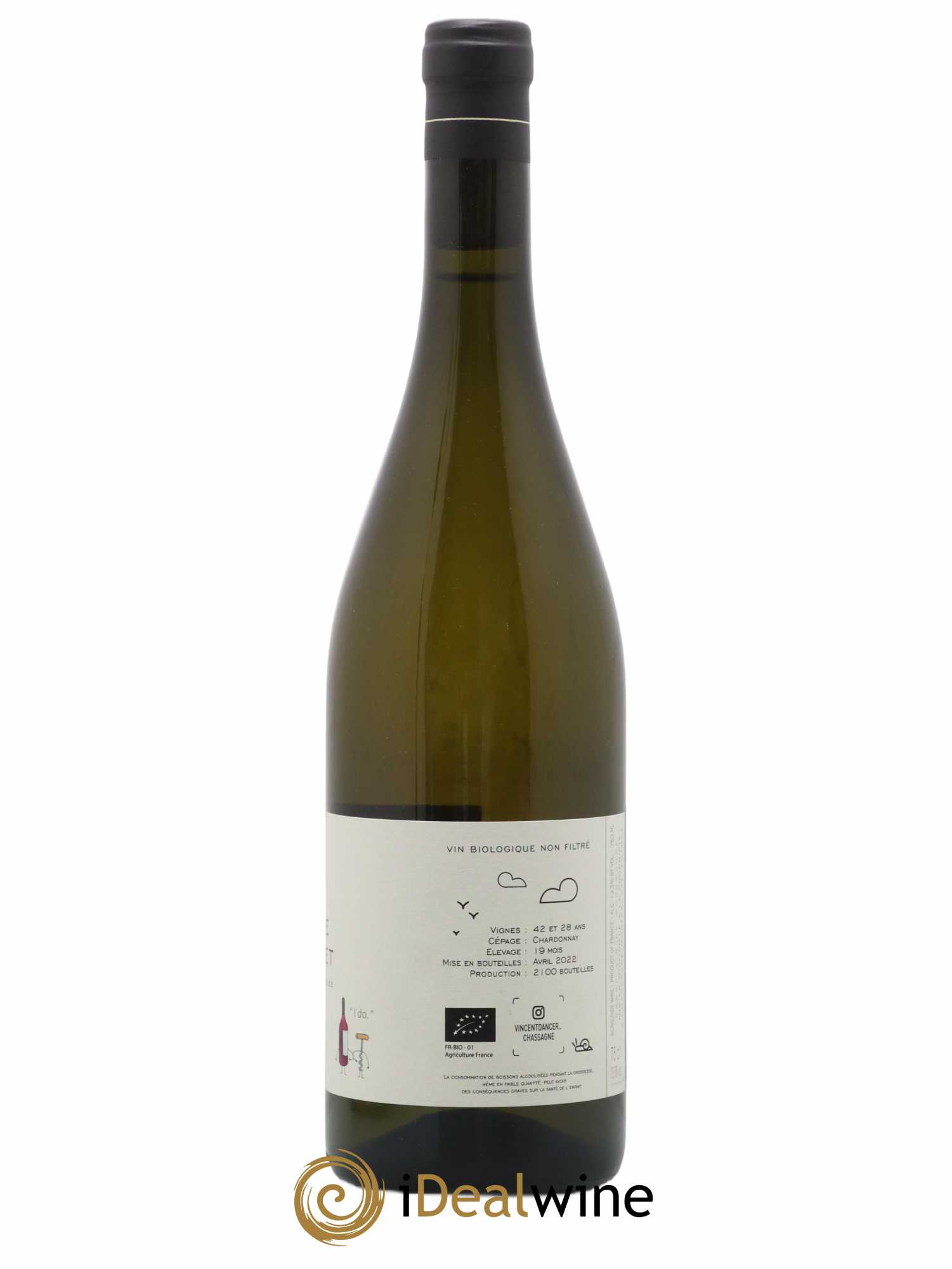 Chassagne-Montrachet 1er Cru La Romanée Vincent Dancer 2020 - Lot de 1 bouteille - 1