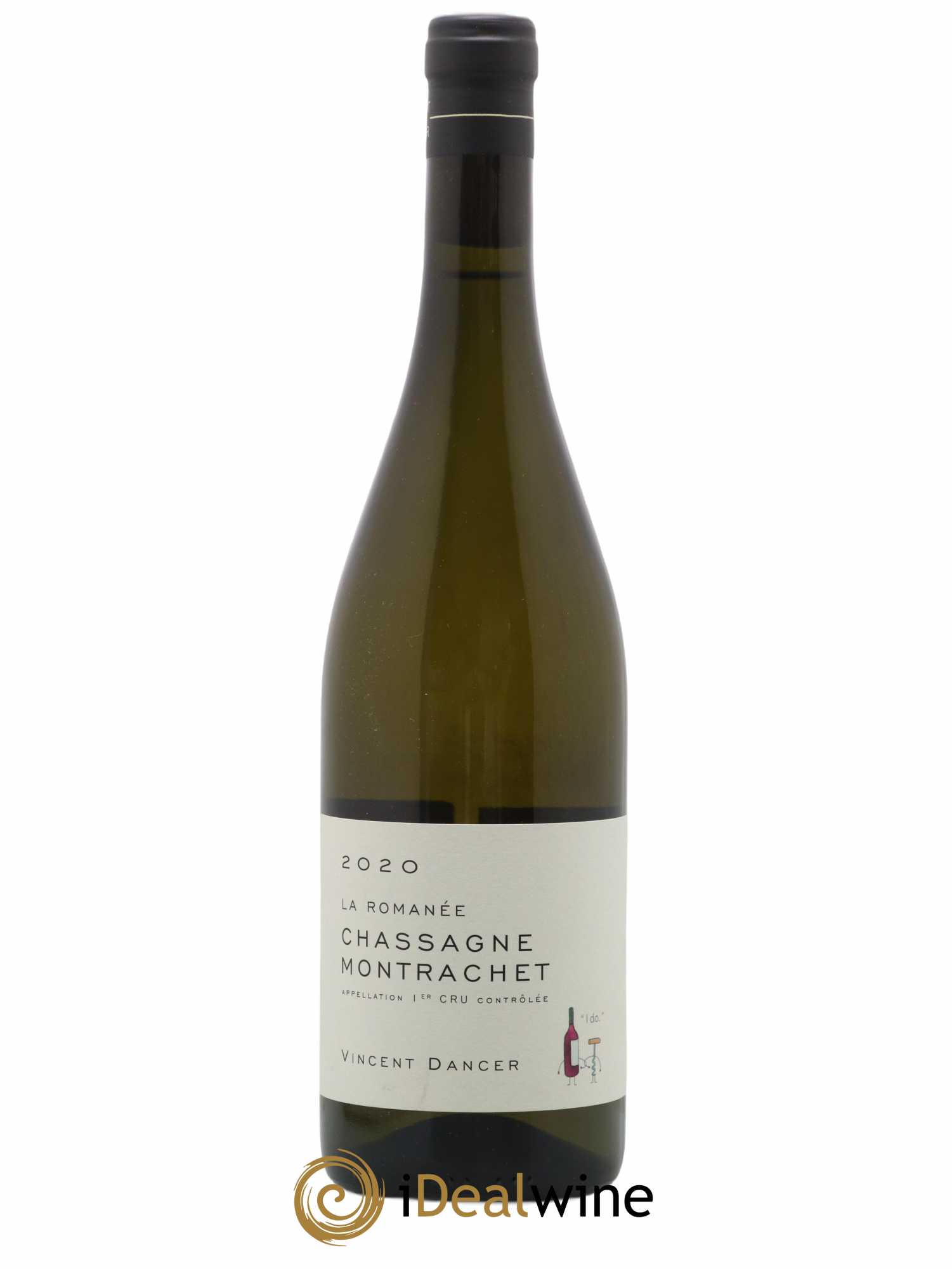 Chassagne-Montrachet 1er Cru La Romanée Vincent Dancer 2020 - Lot de 1 bouteille - 0