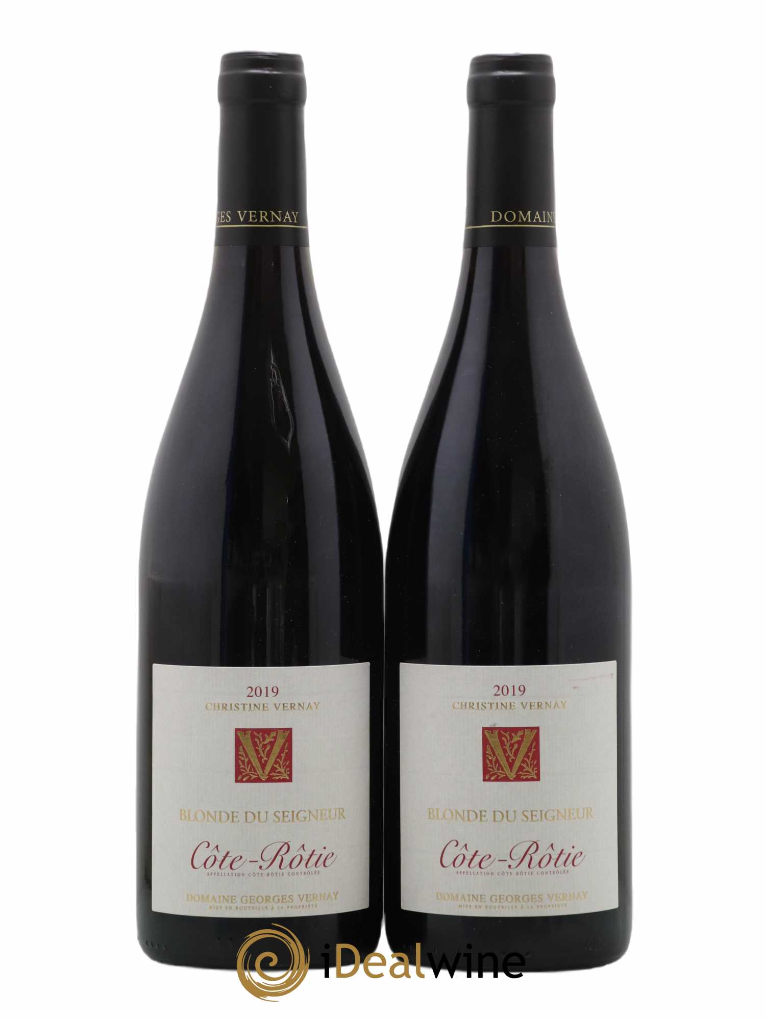 Côte-Rôtie Blonde du Seigneur Georges Vernay 2019 - Lot de 2 bouteilles - 0