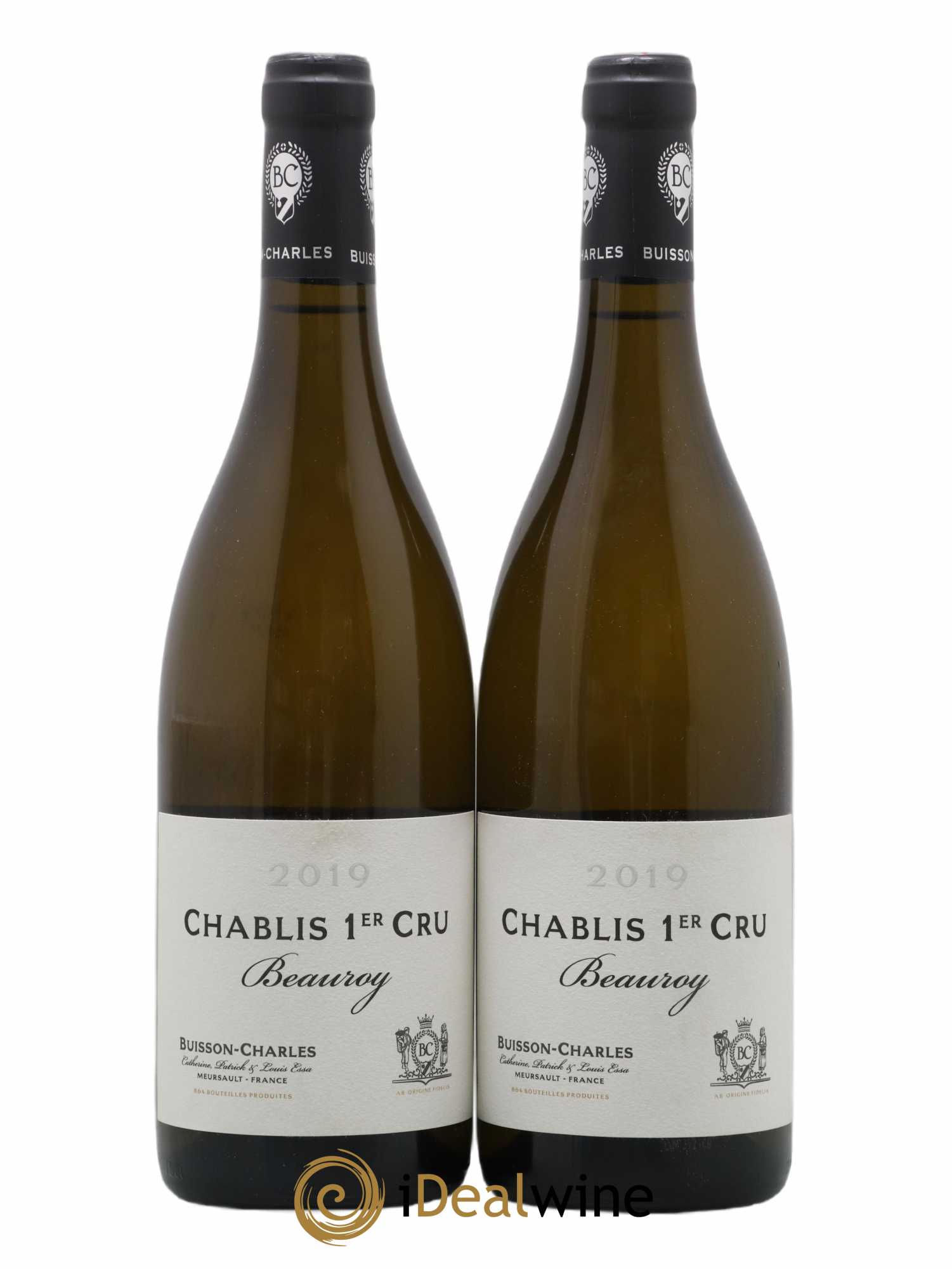 Chablis 1er Cru 2019 - Posten von 2 Flaschen - 0