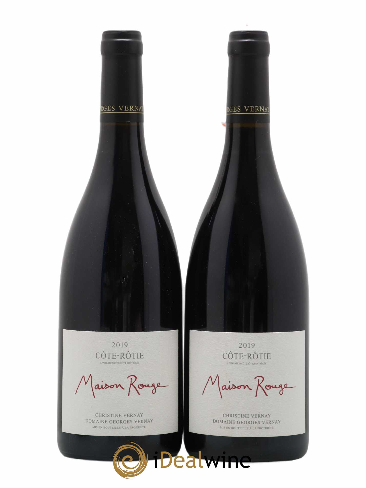 Côte-Rôtie Maison Rouge Georges Vernay 2019 - Lot de 2 bouteilles - 0