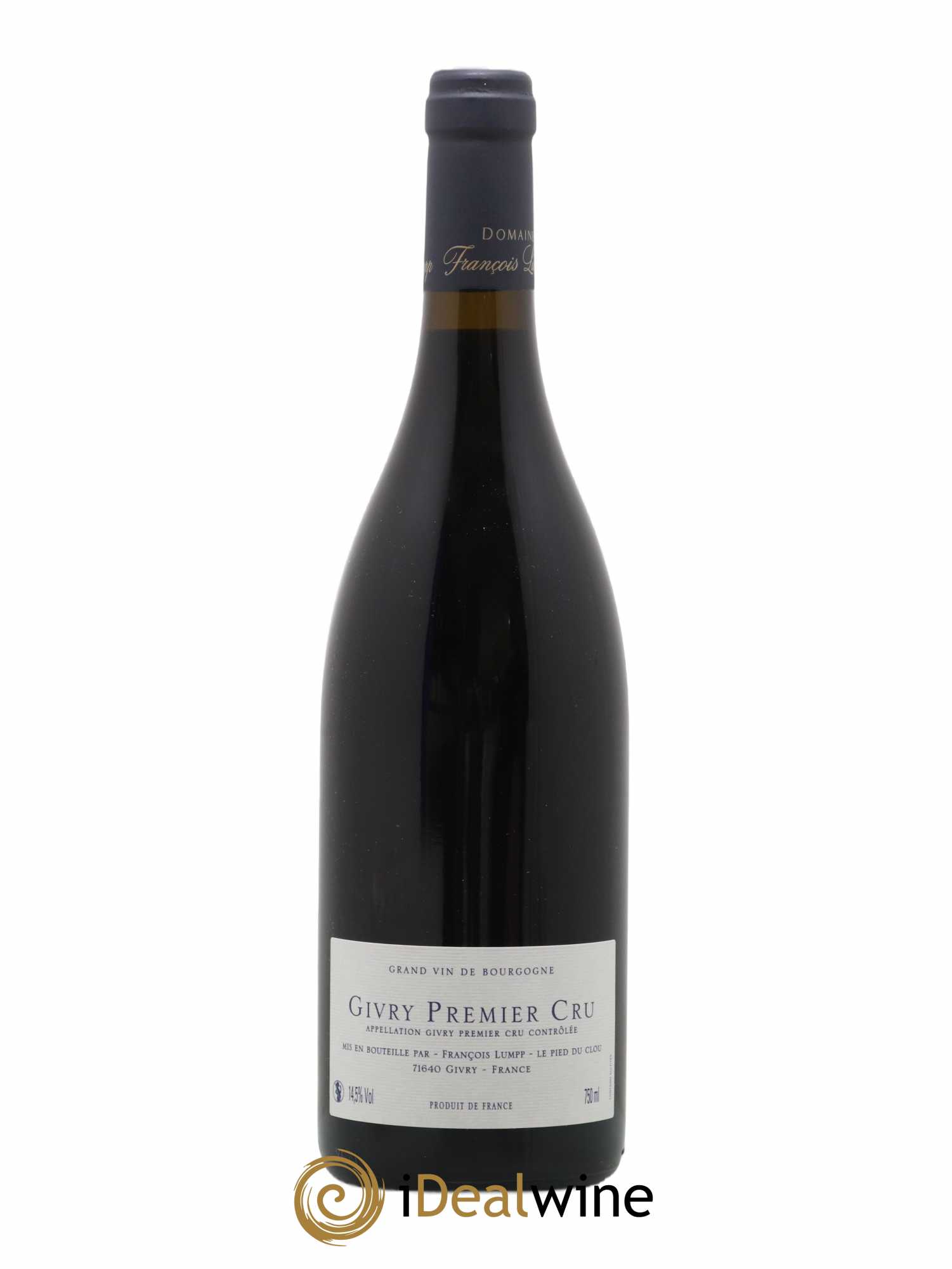 Givry 1er Cru Le Pied du Clou François Lumpp (Domaine) 2020 - Lot de 1 bouteille - 1