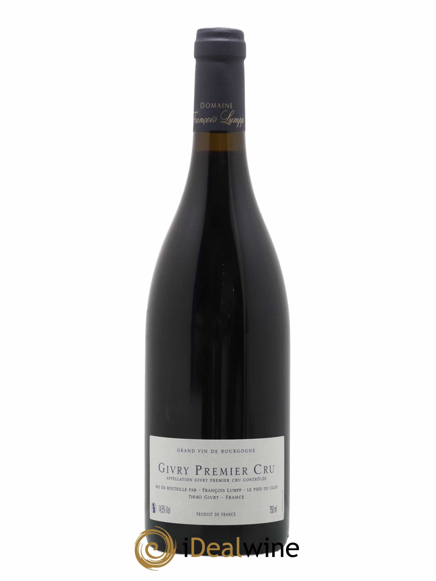 Givry 1er Cru Clos Jus François Lumpp (Domaine) 2020 - Lot de 1 bouteille - 1