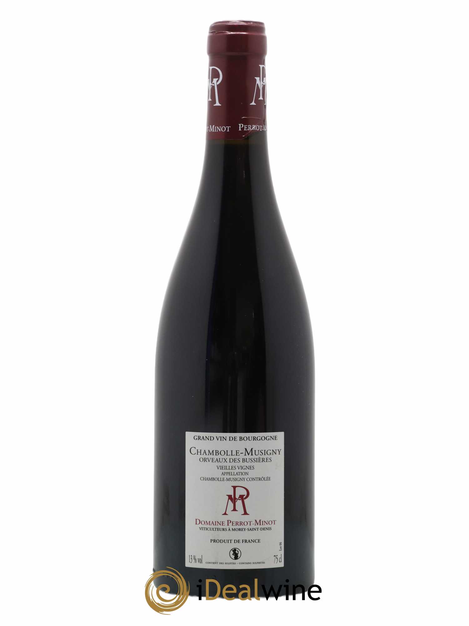 Chambolle-Musigny Orveaux des Bussières Vieilles Vignes Perrot-Minot 2019 - Lot de 1 bouteille - 1