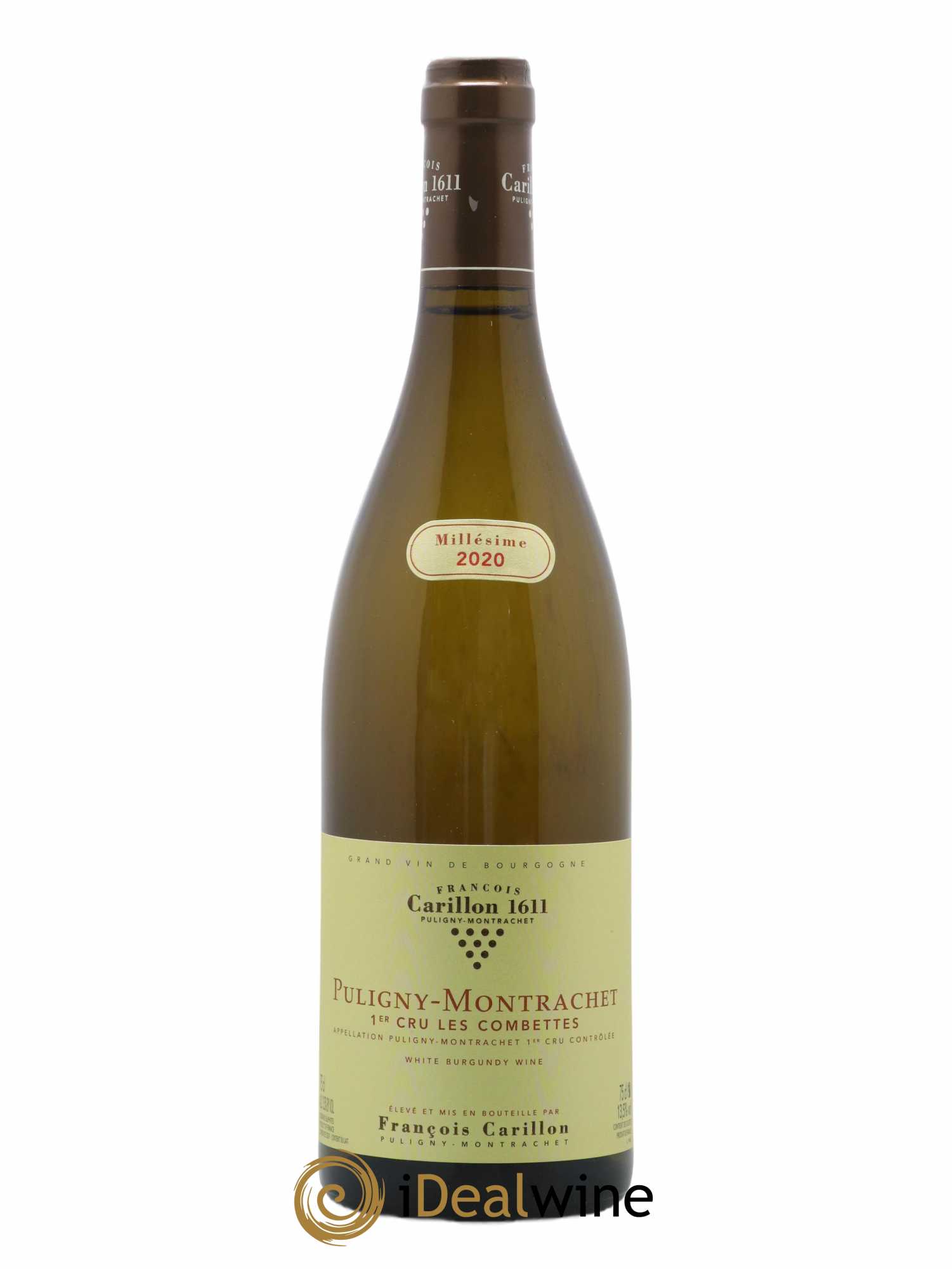 Puligny-Montrachet 1er Cru Les Combettes François Carillon 2020 - Lot de 1 bouteille - 0
