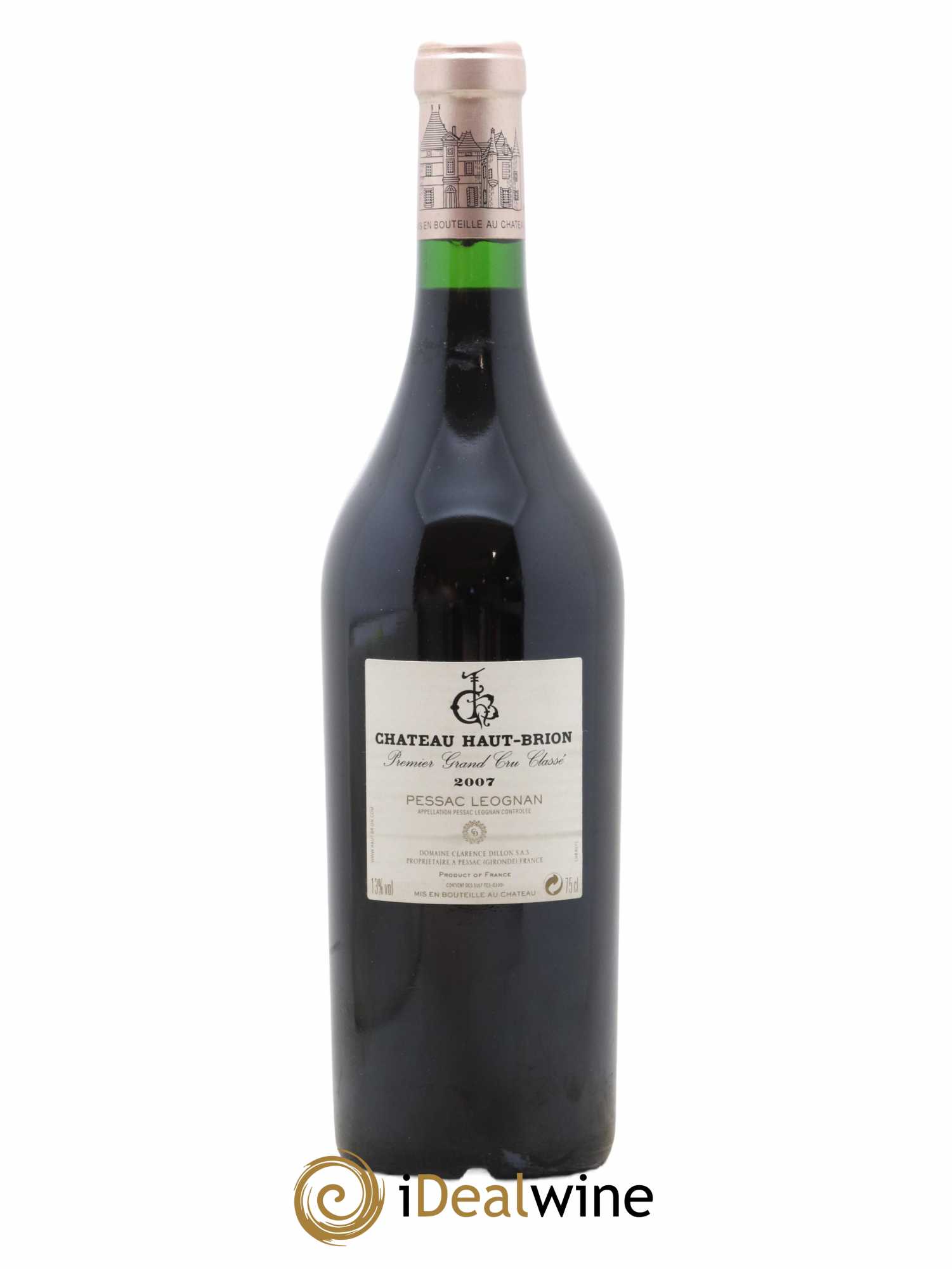 Château Haut Brion 1er Grand Cru Classé  (no reserve) 2007 - Lot of 1 bottle - 1