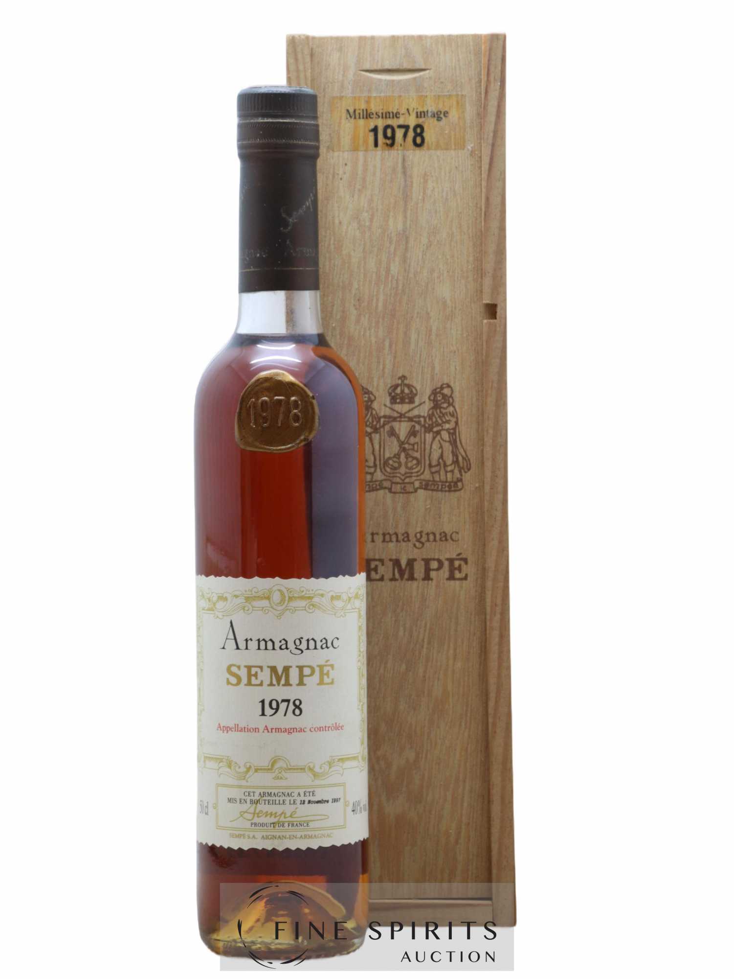 Sempé 1978 Of. bottled 1997 50CL - Posten von 1 Flasche - 0
