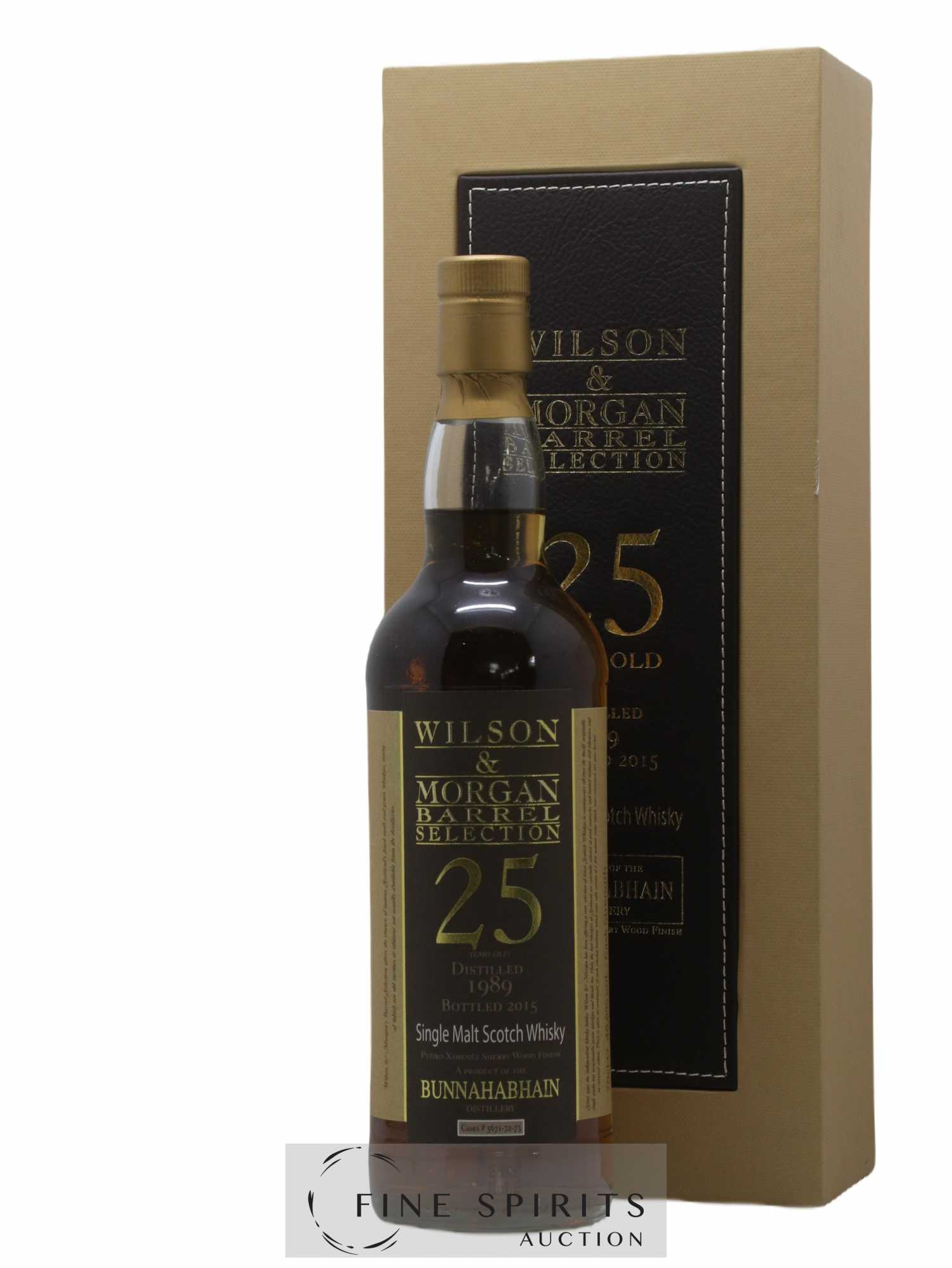 Bunnahabhain 25 years 1989 Wilson & Morgan Casks n°5671-72-73 - One of 585 - bottled 2015 Barrel Selection - Lot de 1 bouteille - 0