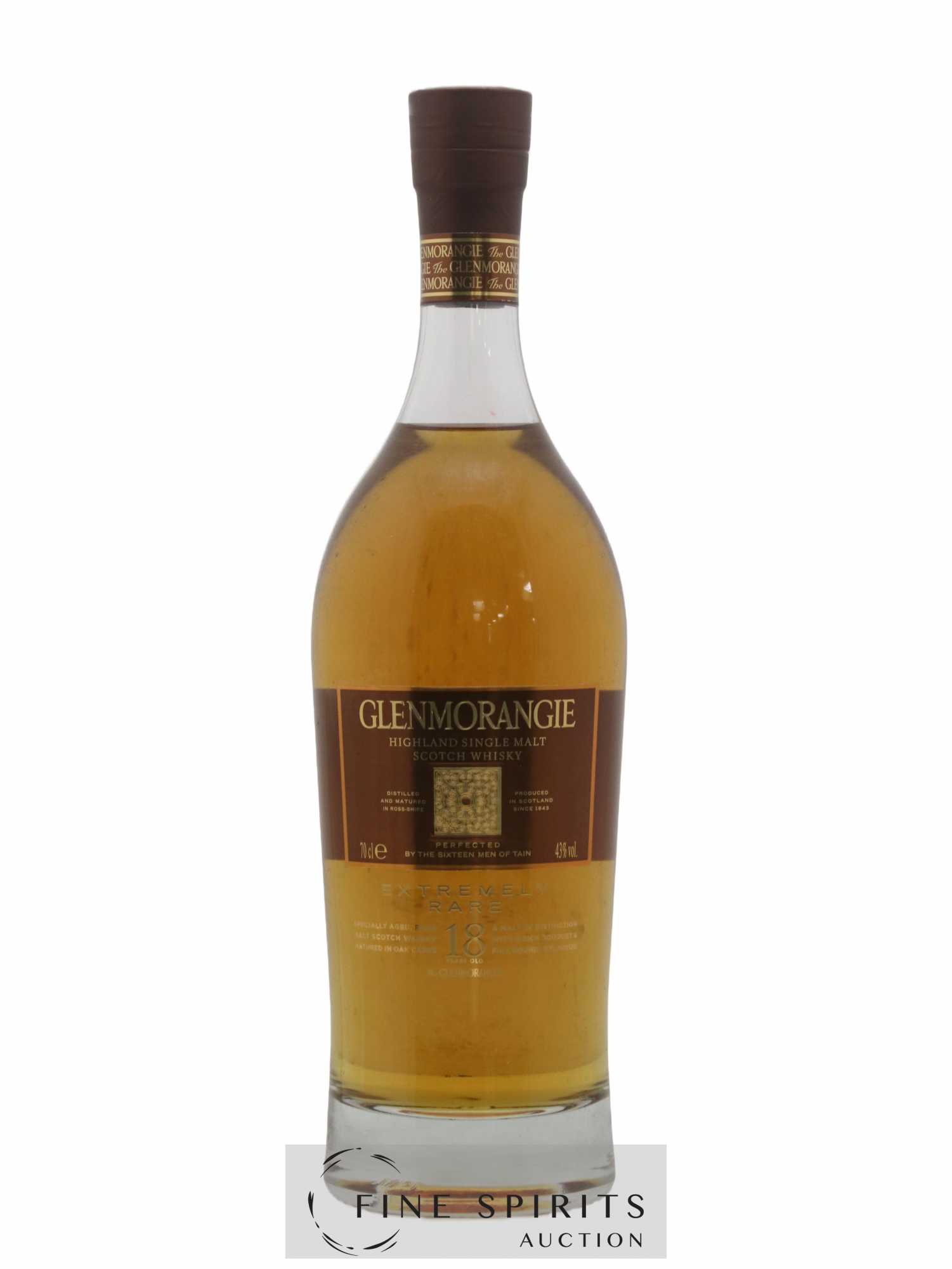 Glenmorangie 18 years Of. Extremely Rare Perfected by the Sixteen Men of Tain - Lot de 1 bouteille - 1