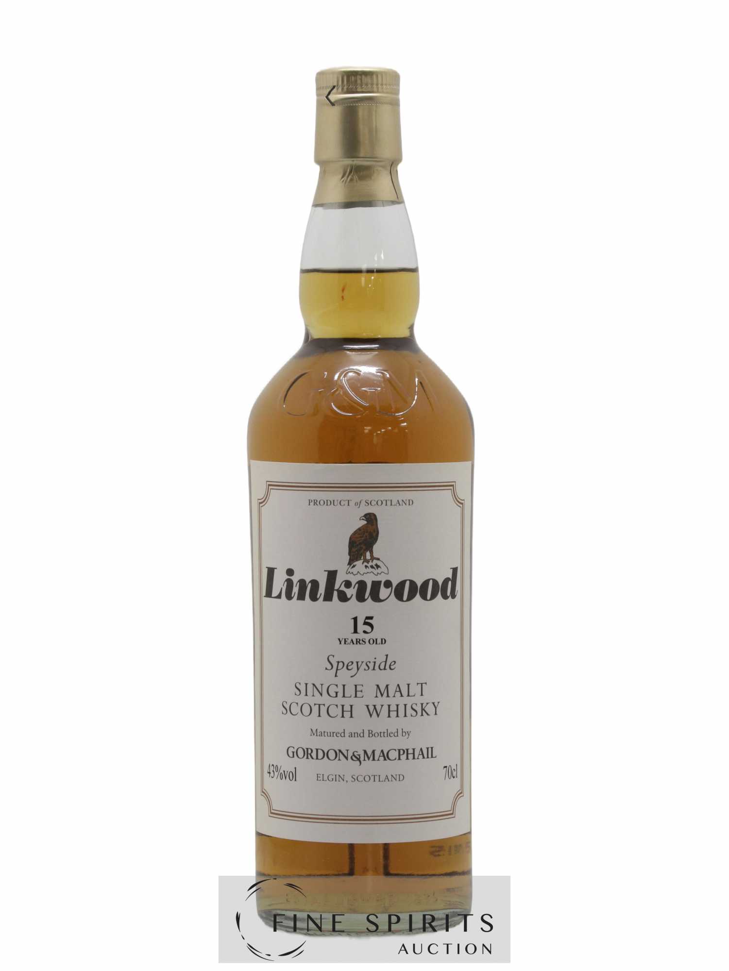 Linkwood 15 years Gordon & MacPhail - Lot of 1 bottle - 1