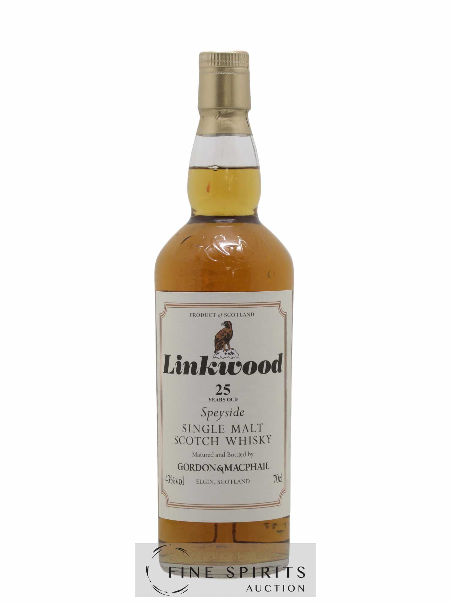 Linkwood 25 years Gordon & MacPhail - Lot of 1 bottle - 1