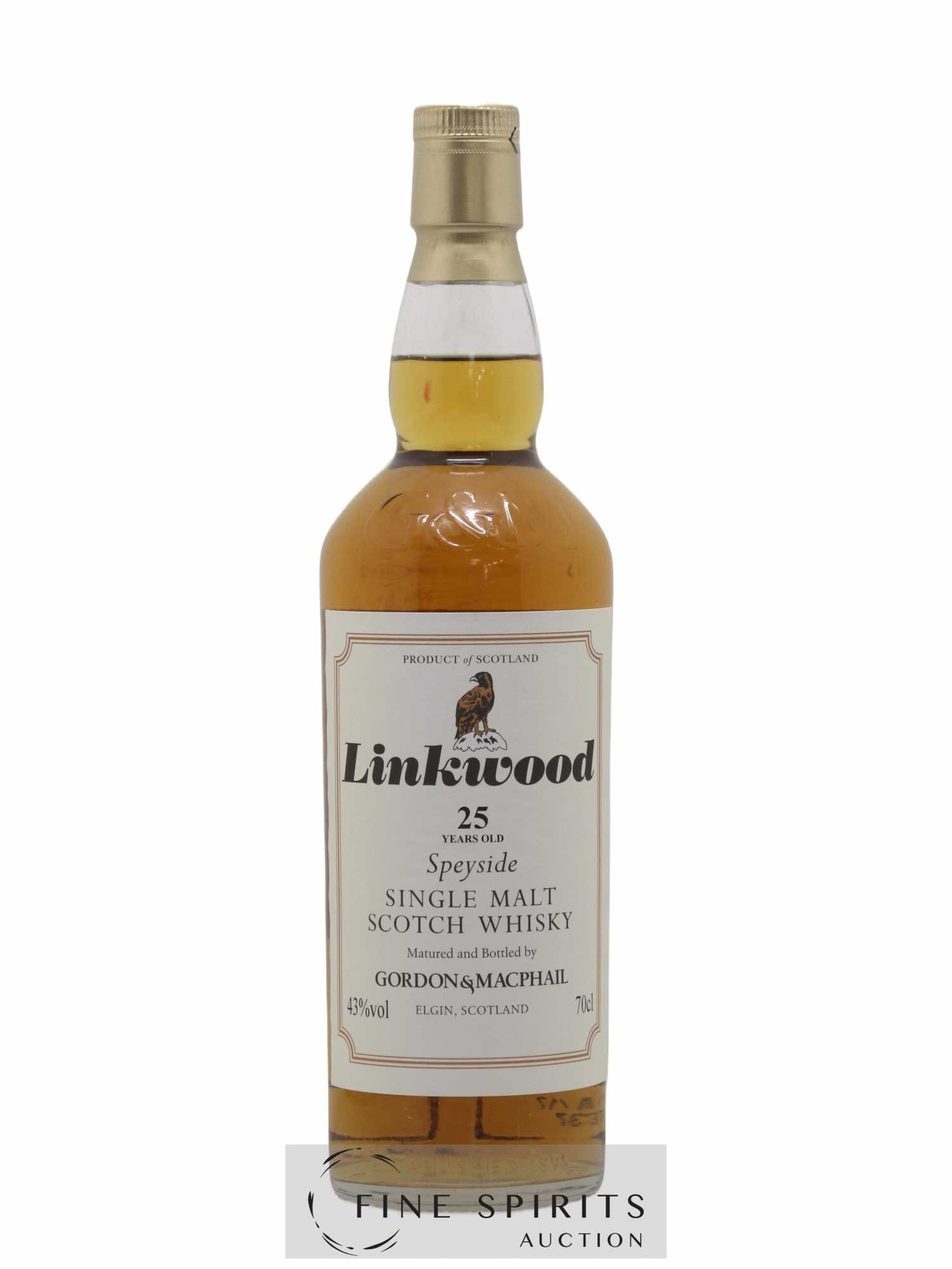 Linkwood 25 years Gordon & MacPhail - Lot of 1 bottle - 1