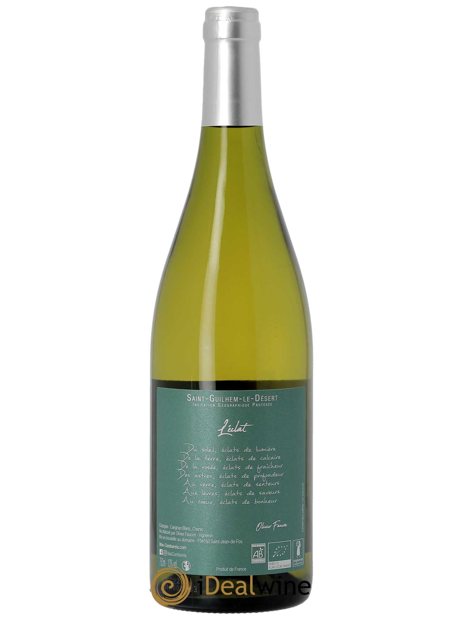 Saint-Guilhem-Le-Désert L'éclat Mas Combarela 2021 - Lot de 1 bouteille - 1