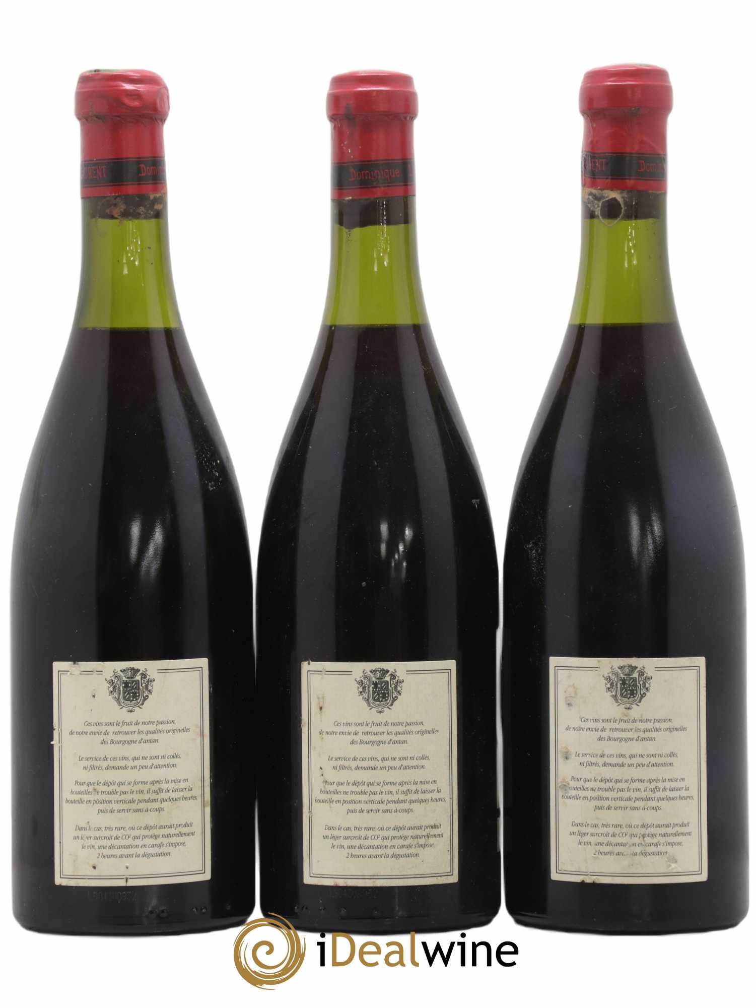 Echezeaux Grand Cru Tradition Dominique Laurent 2001 - Lot de 3 bouteilles - 1