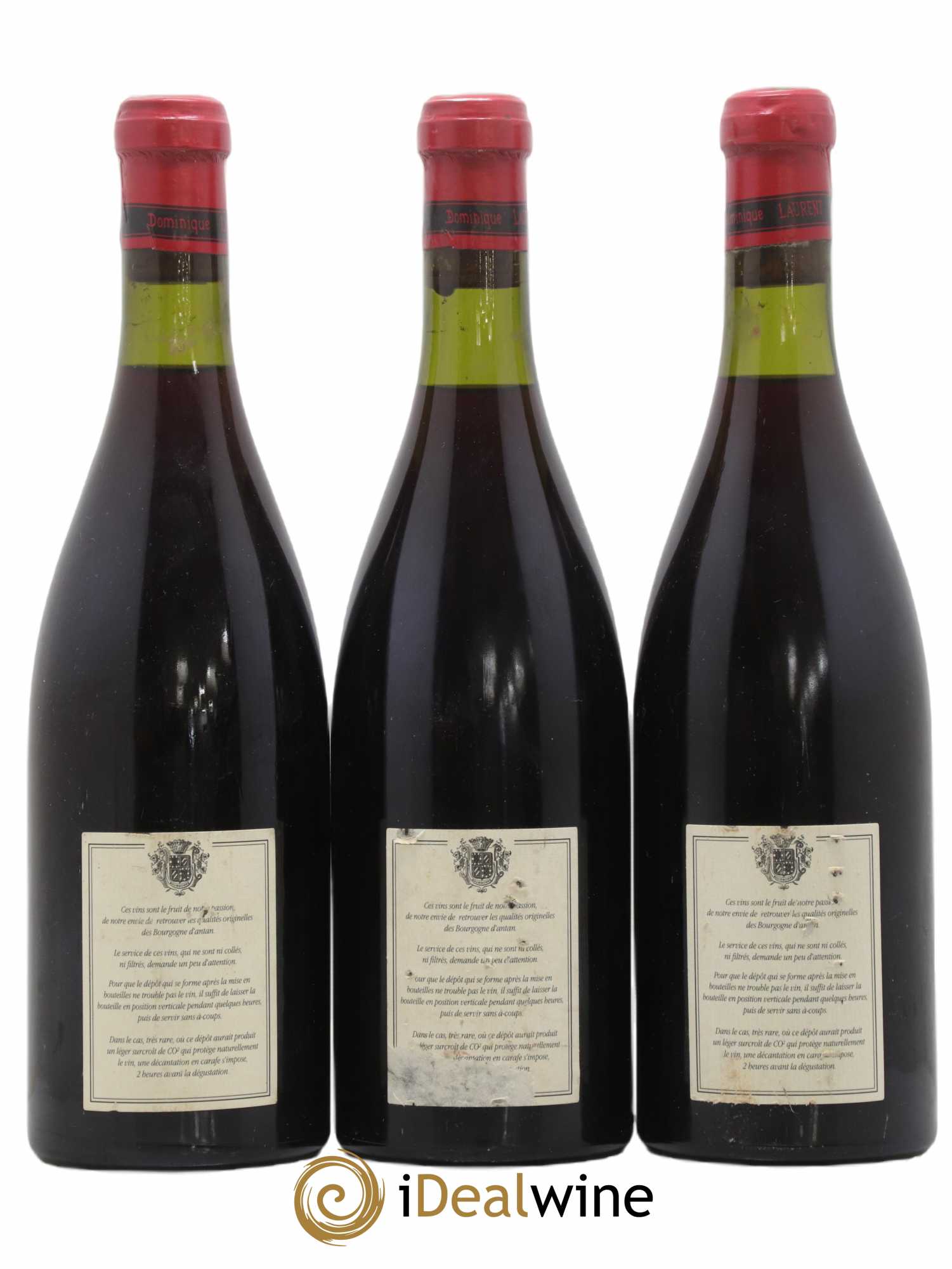 Echezeaux Grand Cru Tradition Dominique Laurent 2001 - Lot de 3 bouteilles - 1