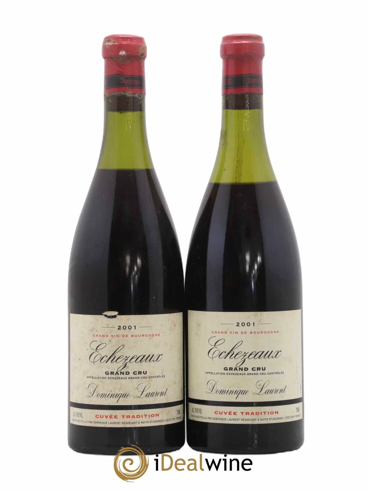 Echezeaux Grand Cru Tradition Dominique Laurent 2001 - Lot de 2 bouteilles - 0