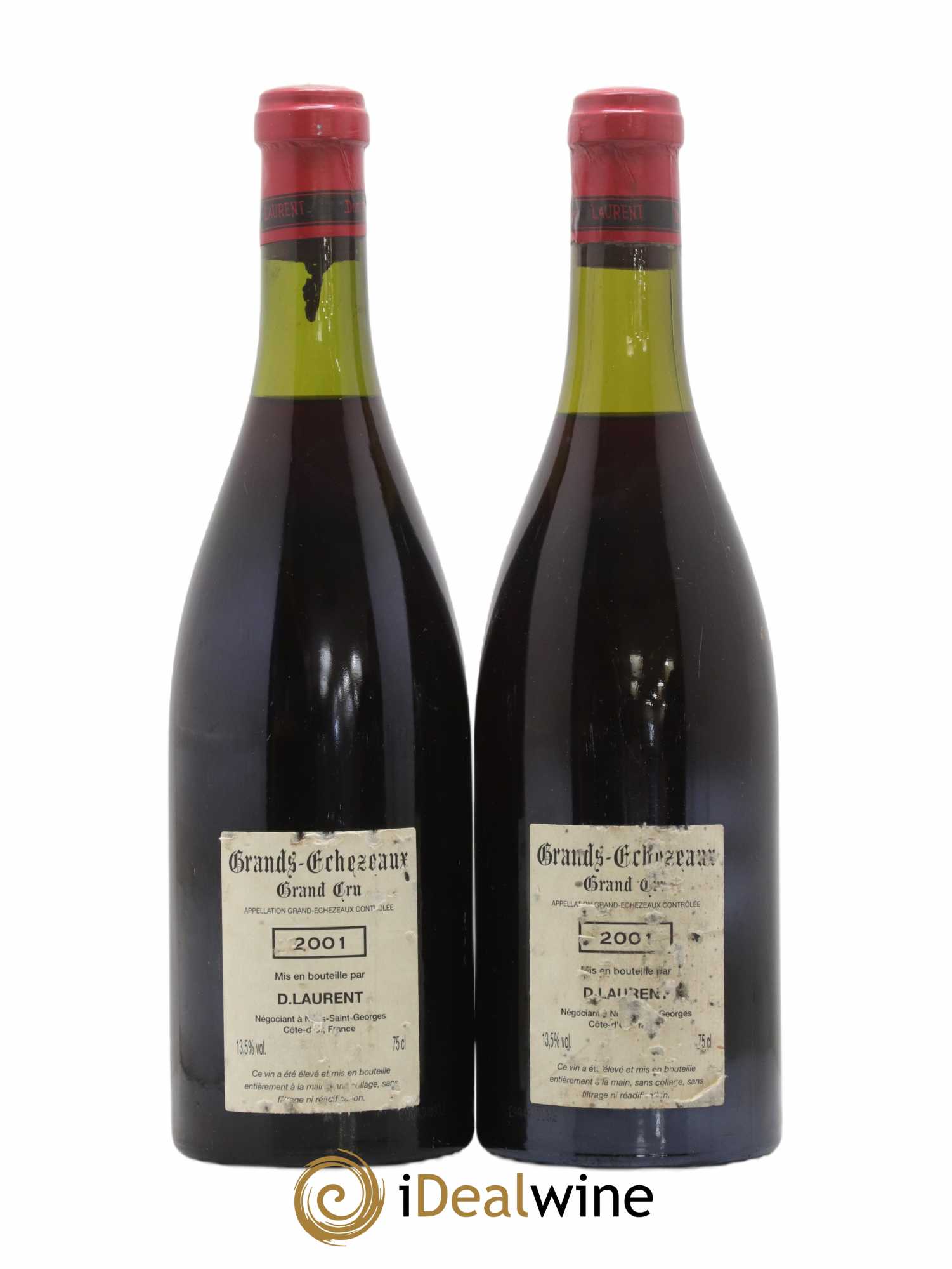 Grands-Echezeaux Grand Cru Dominique Laurent 2001 - Lot of 2 bottles - 1