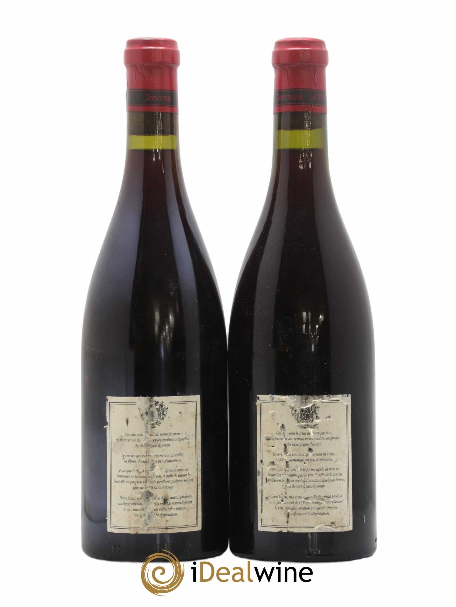 Clos de la Roche Grand Cru Cuvée Tradition Dominique Laurent 2001 - Lot de 2 bouteilles - 1