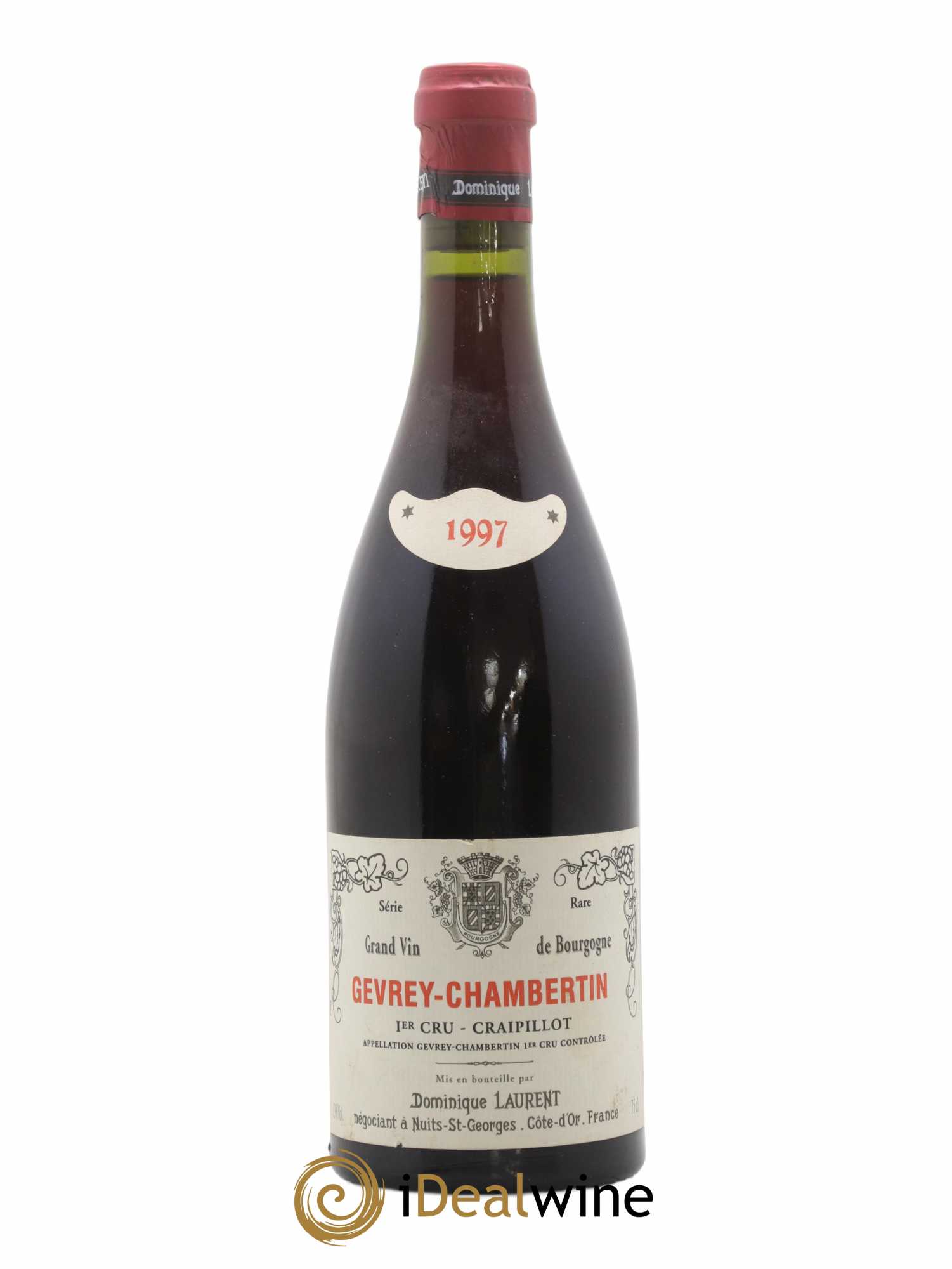 Gevrey-Chambertin 1er Cru Craipillot Dominique Laurent 1997 - Lot of 1 bottle - 0