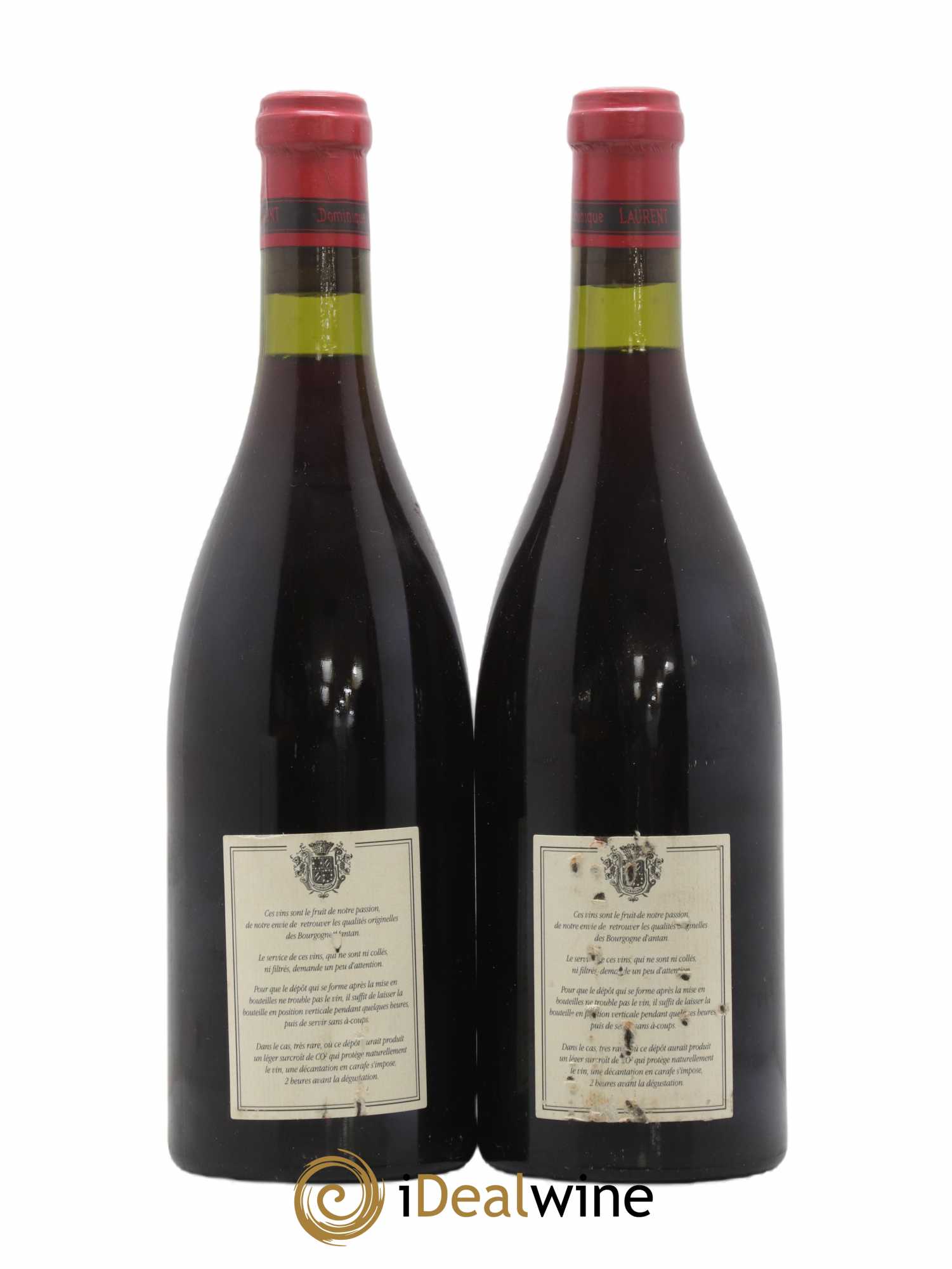 Mazis-Chambertin Grand Cru Dominique Laurent 2001 - Lot de 2 bouteilles - 1