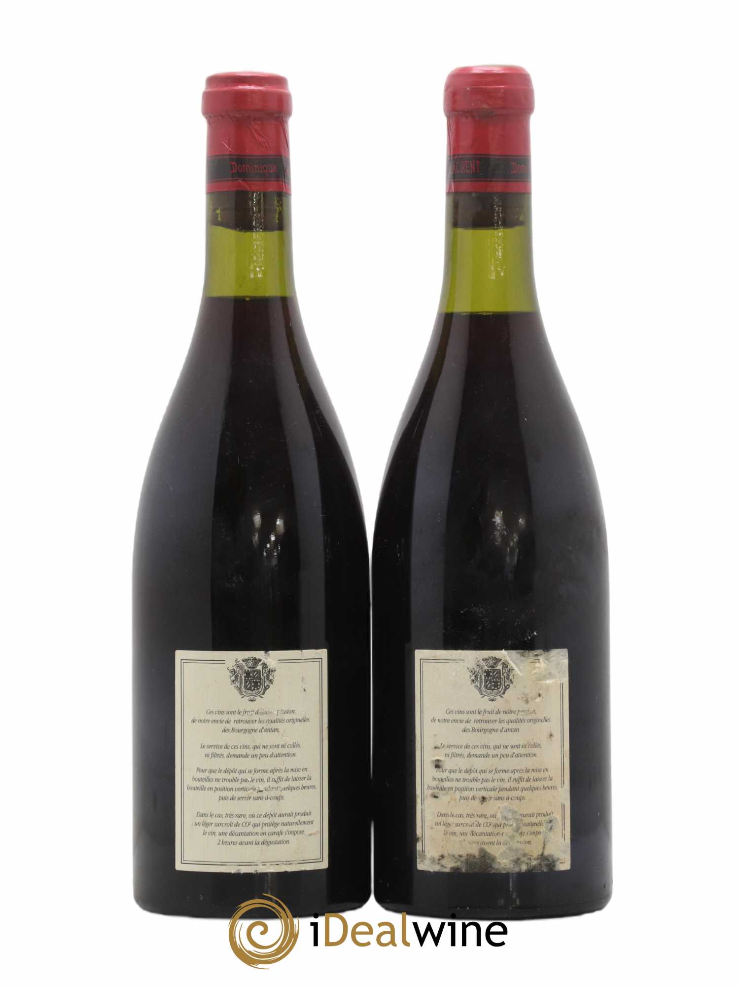 Mazis-Chambertin Grand Cru Dominique Laurent 2001 - Lot of 2 bottles - 1