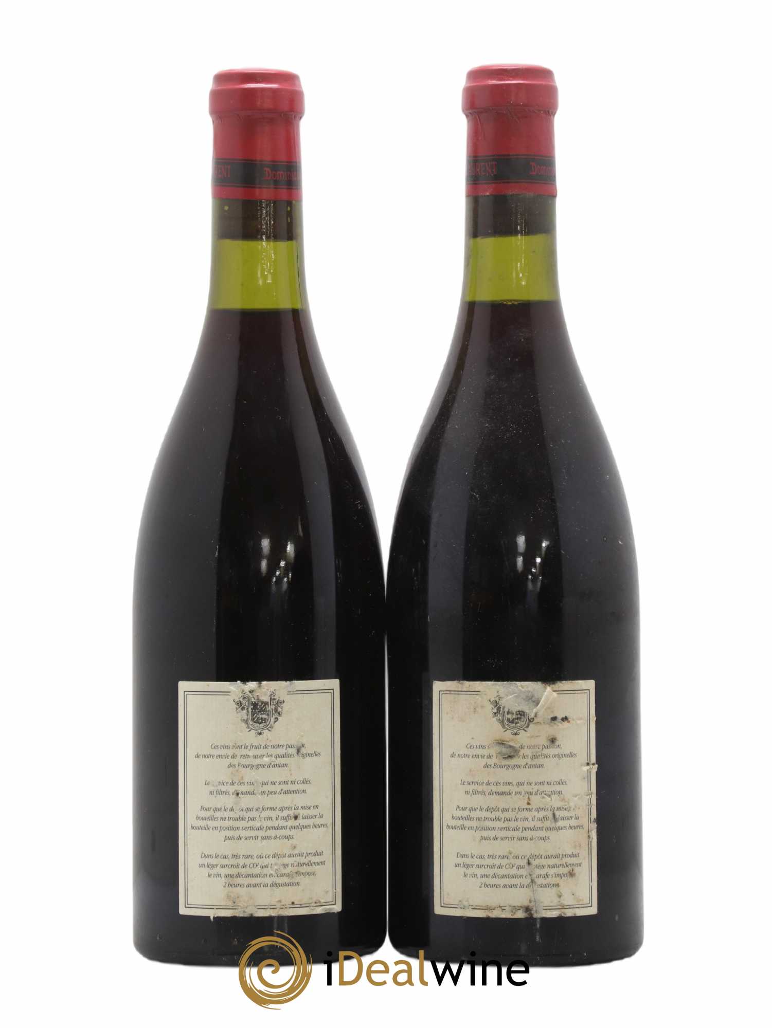Mazis-Chambertin Grand Cru Dominique Laurent 2001 - Lot de 2 bouteilles - 1