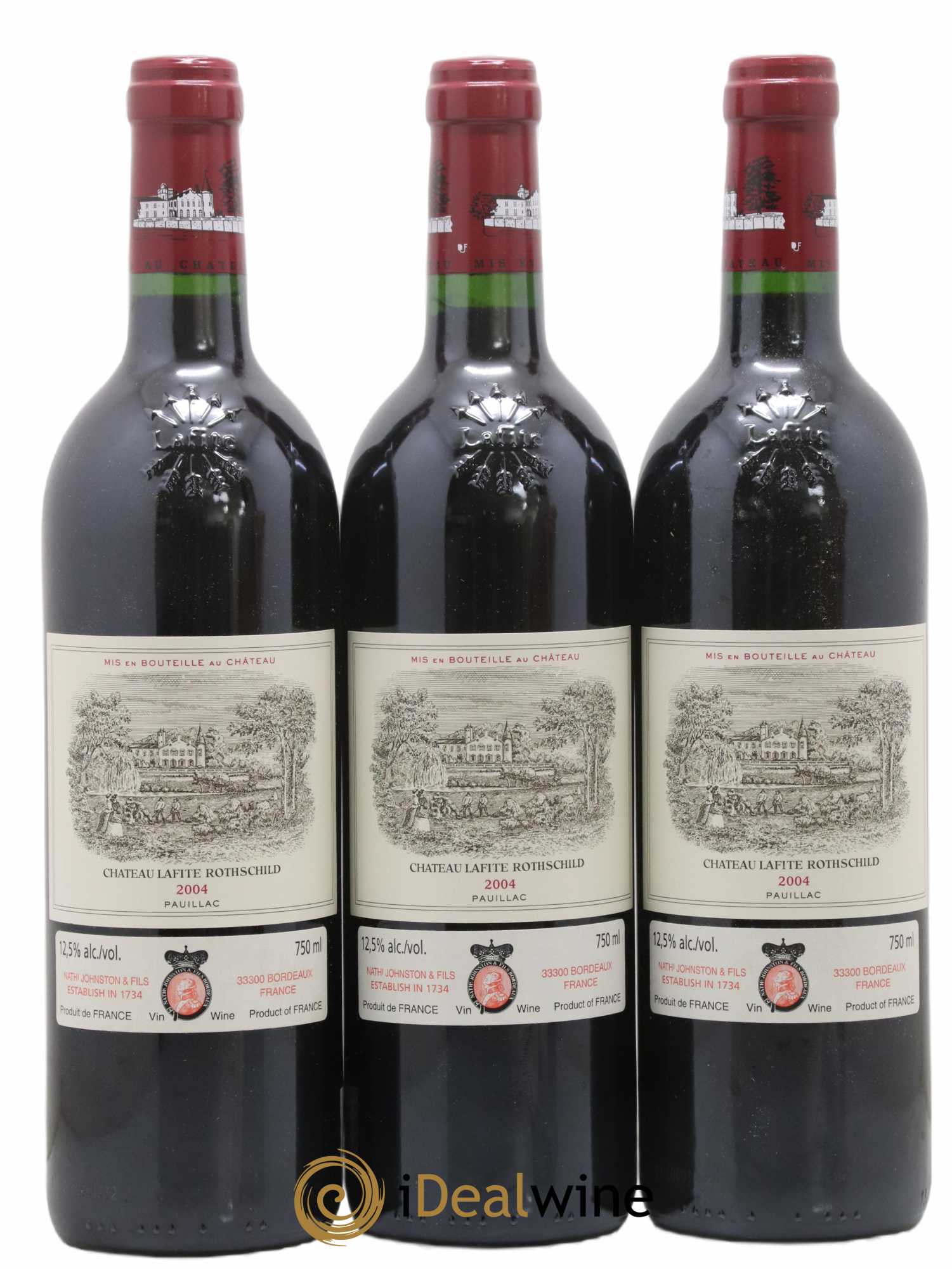 Château Lafite Rothschild 1er Grand Cru Classé 2004 - Lot of 6 bottles - 1