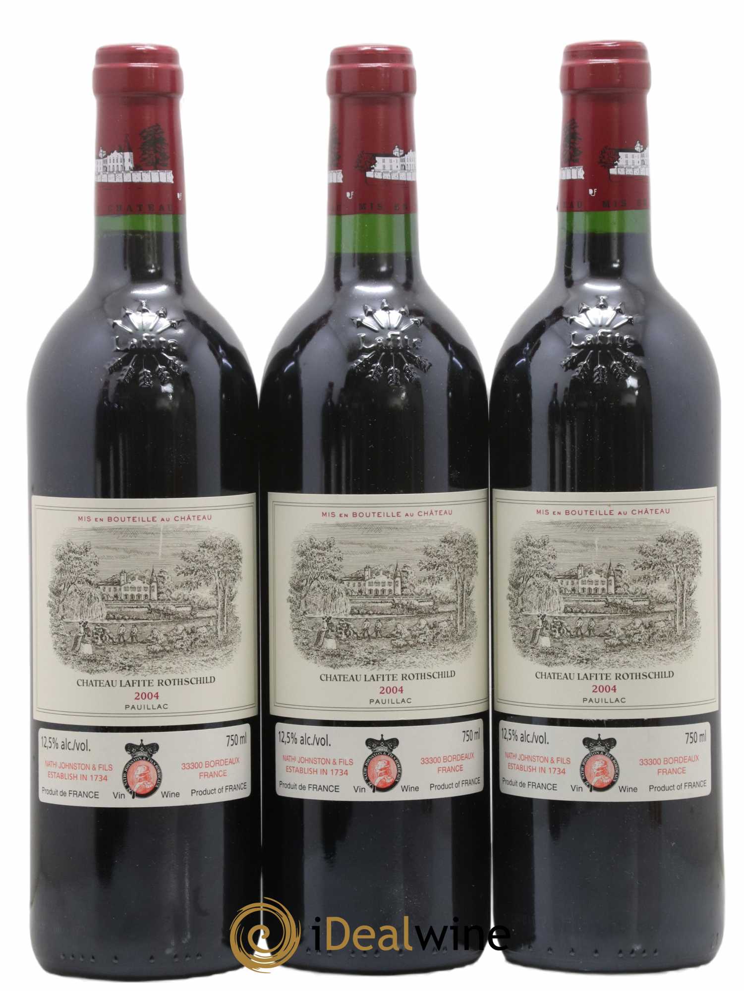 Château Lafite Rothschild 1er Grand Cru Classé 2004 - Lot of 6 bottles - 3