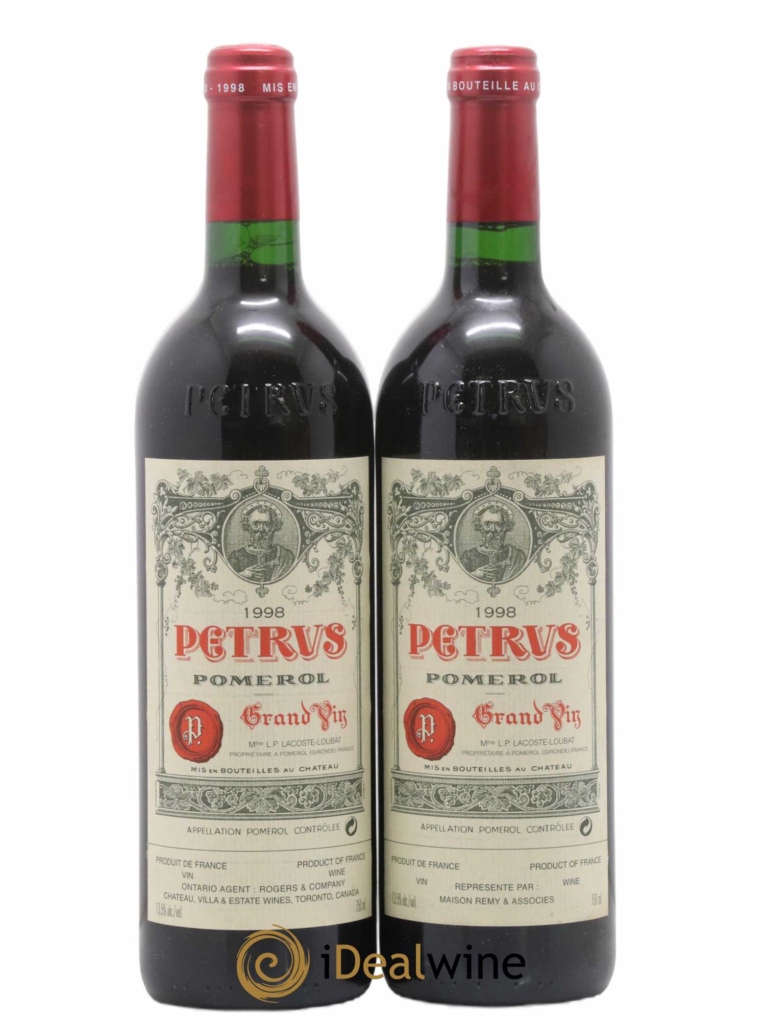 Petrus 1998 - Posten von 2 Flaschen - 0
