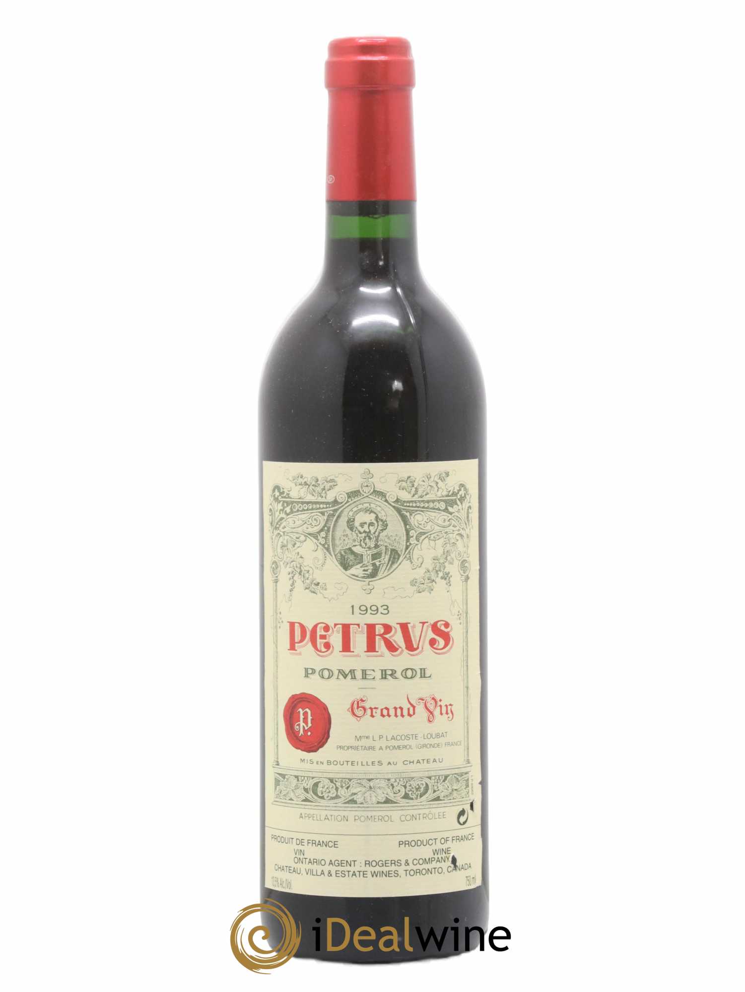 Petrus 1993 - Lot de 1 bouteille - 0