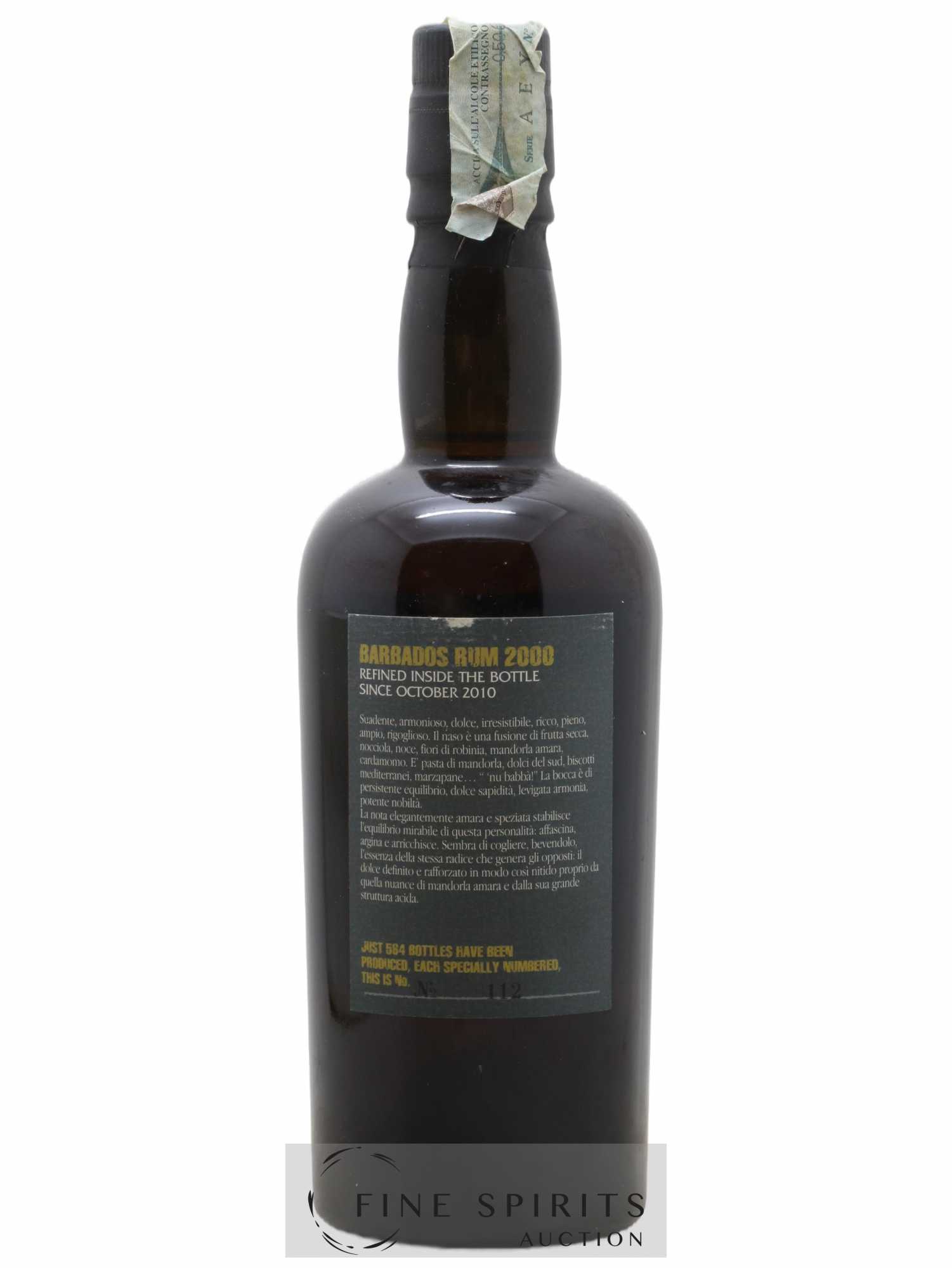 Samaroli 2000 Of. Barbados Yehmon - One of 584 - bottled 2010 50CL - Lot of 1 bottle - 1