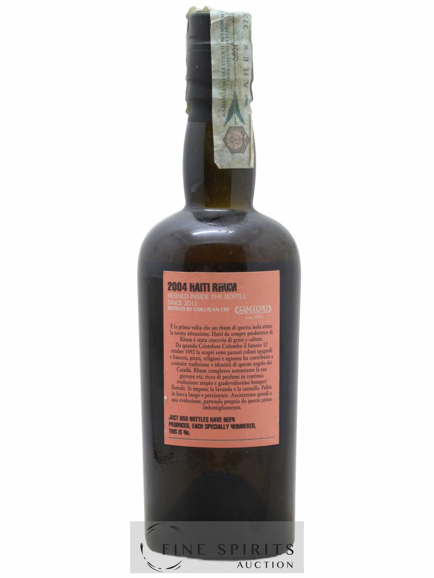 Samaroli 2004 Of. Haïti Cask n°17 - One of 950 - bottled 2012 50CL - Lot of 1 bottle - 1