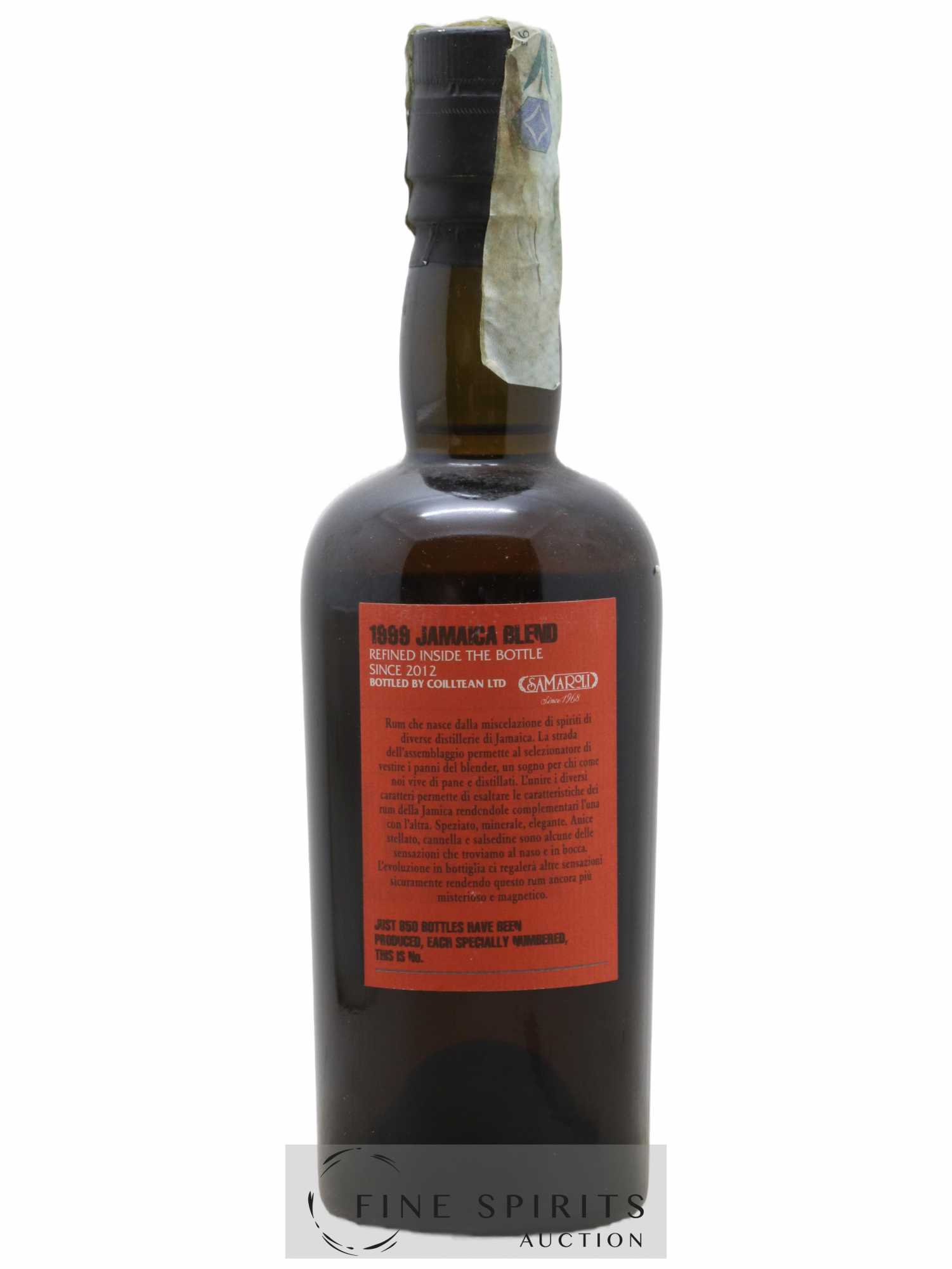 Samaroli 1999 Of. Jamaica Cask n°2-7 - One of 850 - bottled 2012 50CL - Lotto di 1 bottiglia - 1