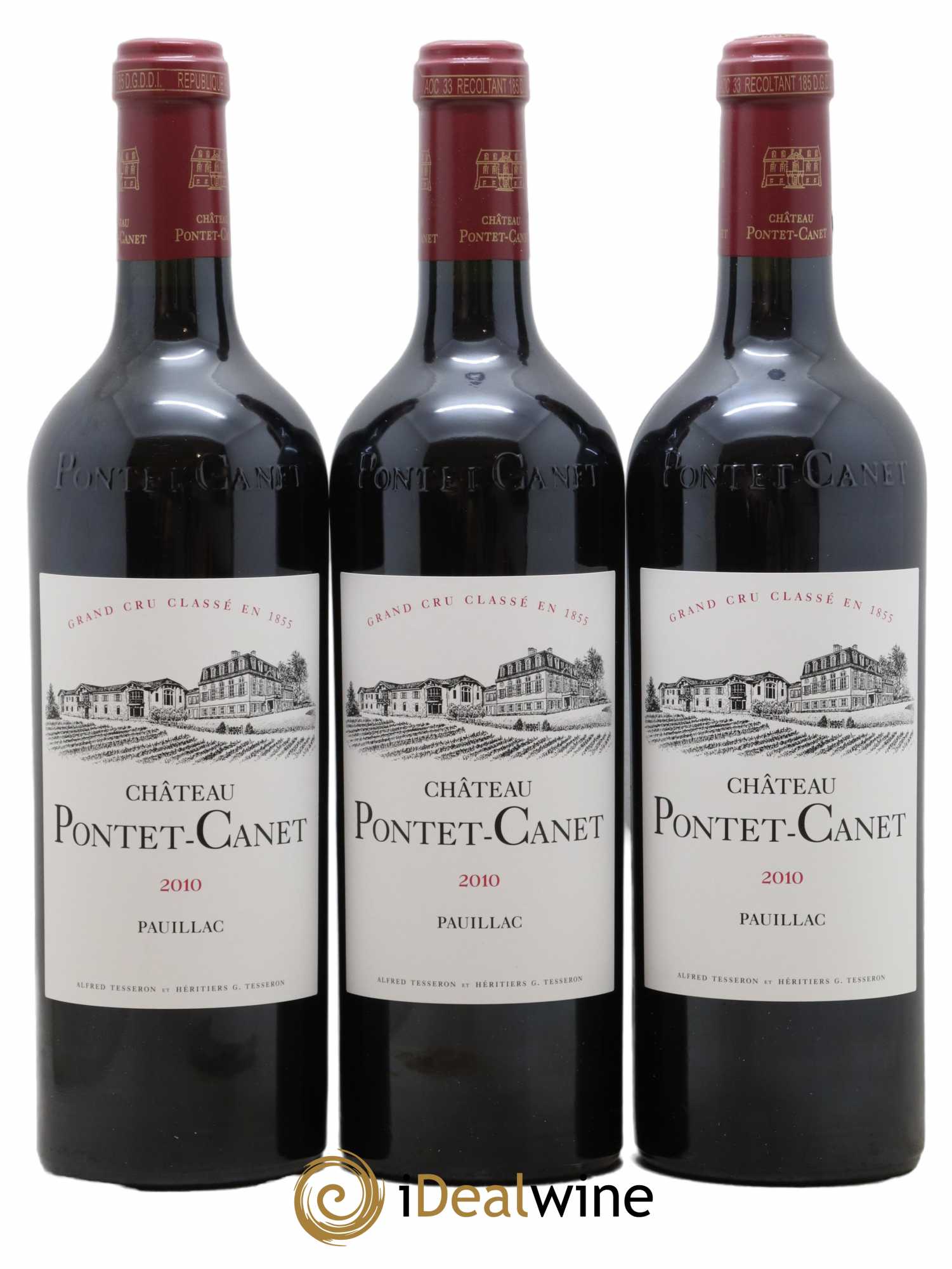 Château Pontet Canet 5ème Grand Cru Classé 2010 - Lot of 6 bottles - 3
