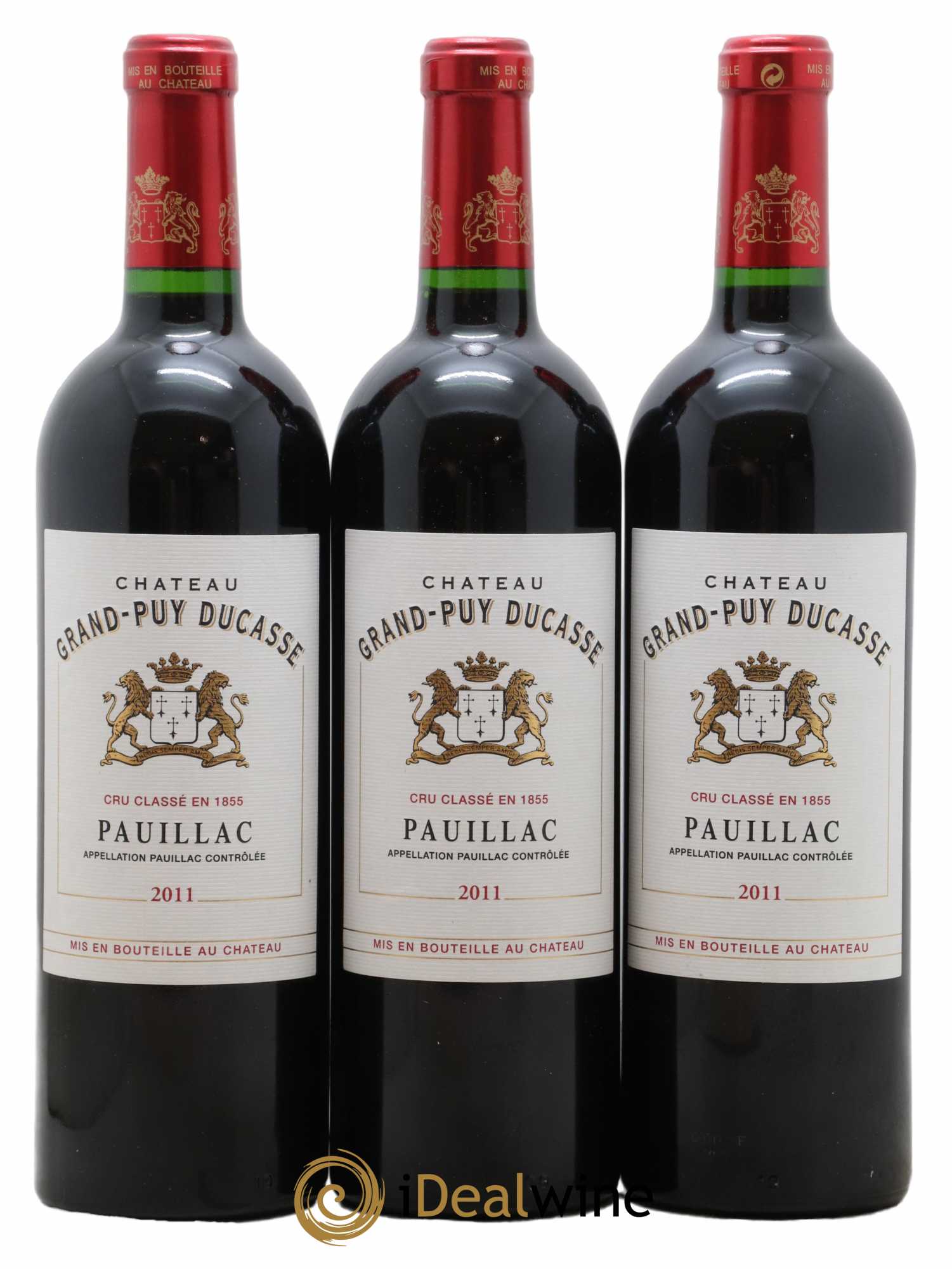 Château Grand Puy Ducasse 5ème Grand Cru Classé 2011 - Lot de 3 bouteilles - 0